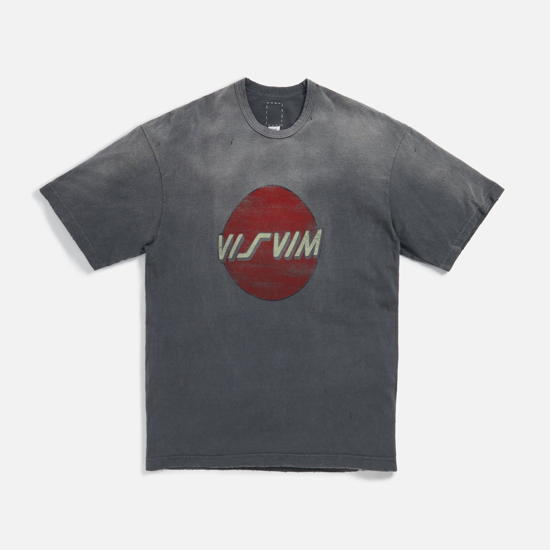 Visvim Jumbo Crash Tee - Grey