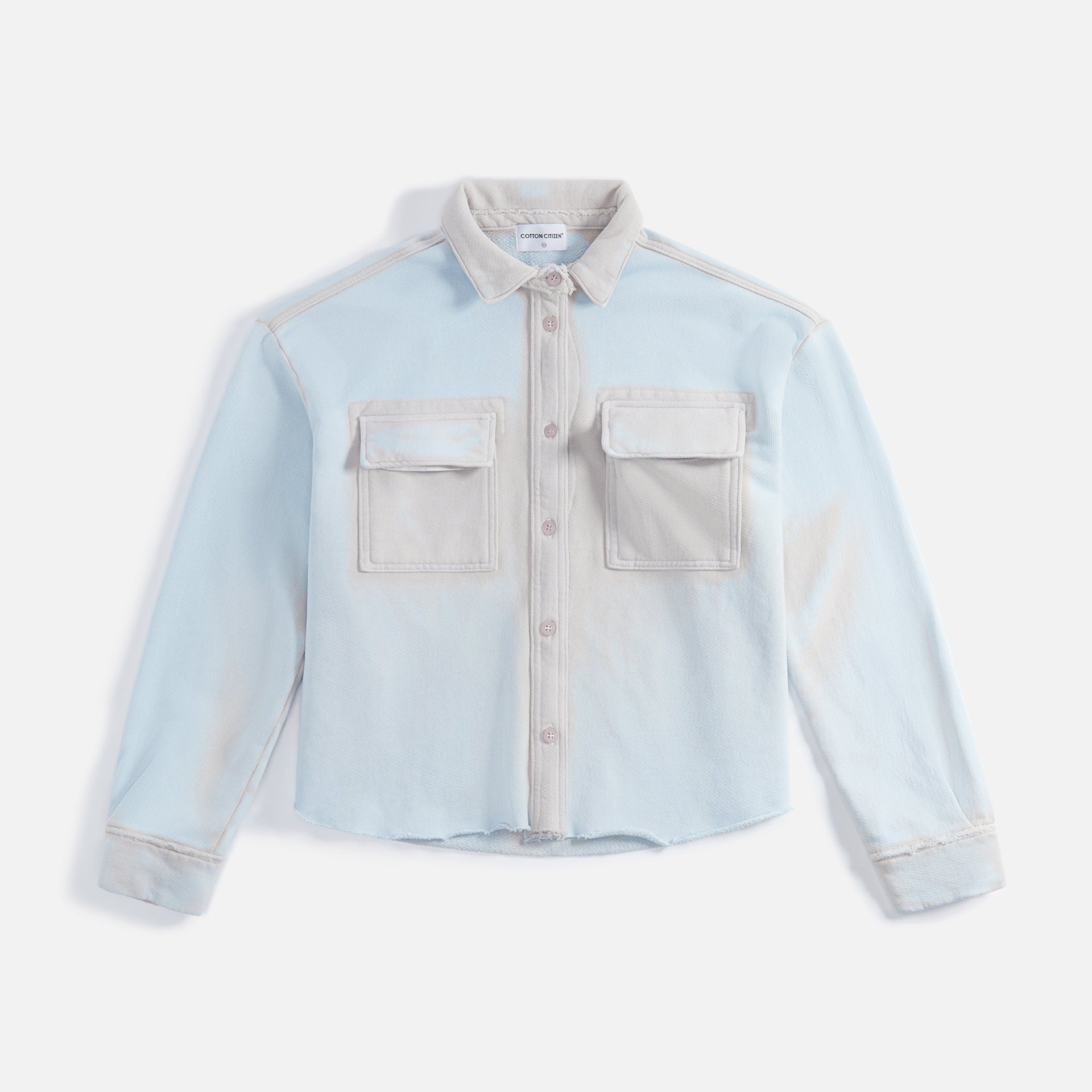 Cotton Citizen Brooklyn Button Down - Fog Cast