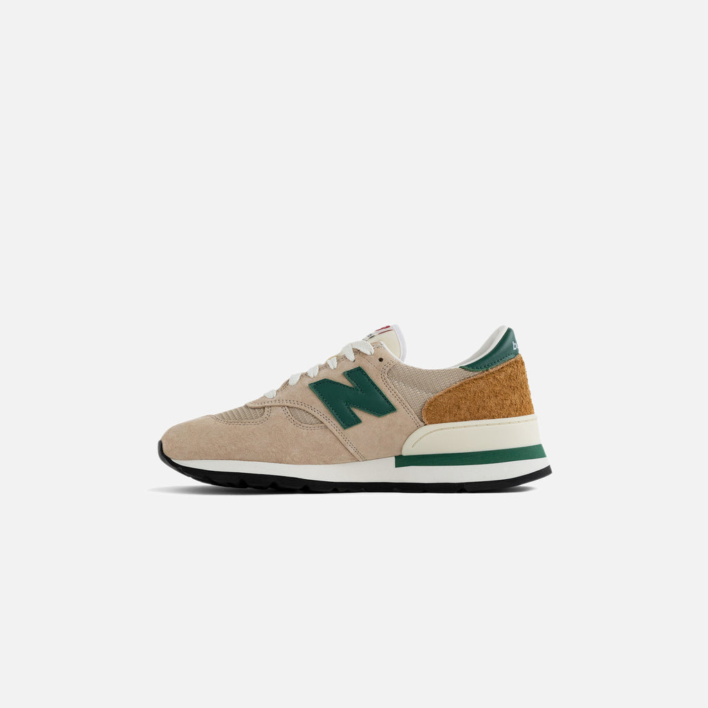 New Balance Made In Usa 990 V1 - Tan   Green – Kith Europe