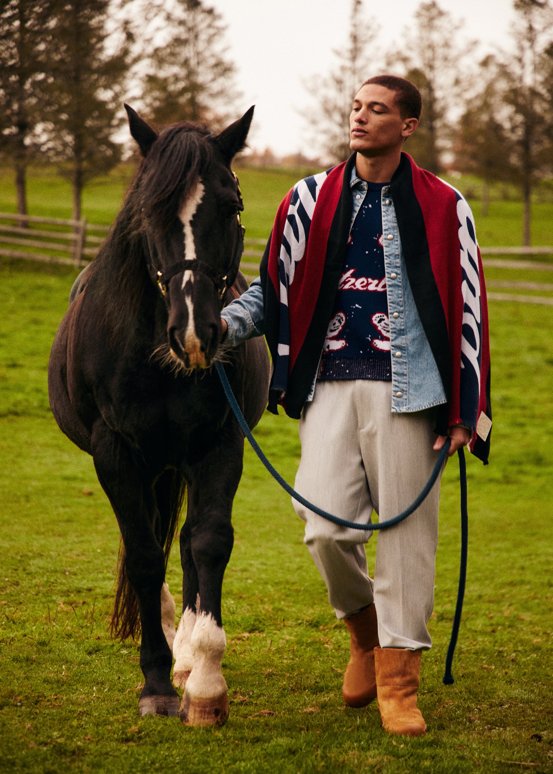 Kith Editorial for Bally Curling by Rhuigi