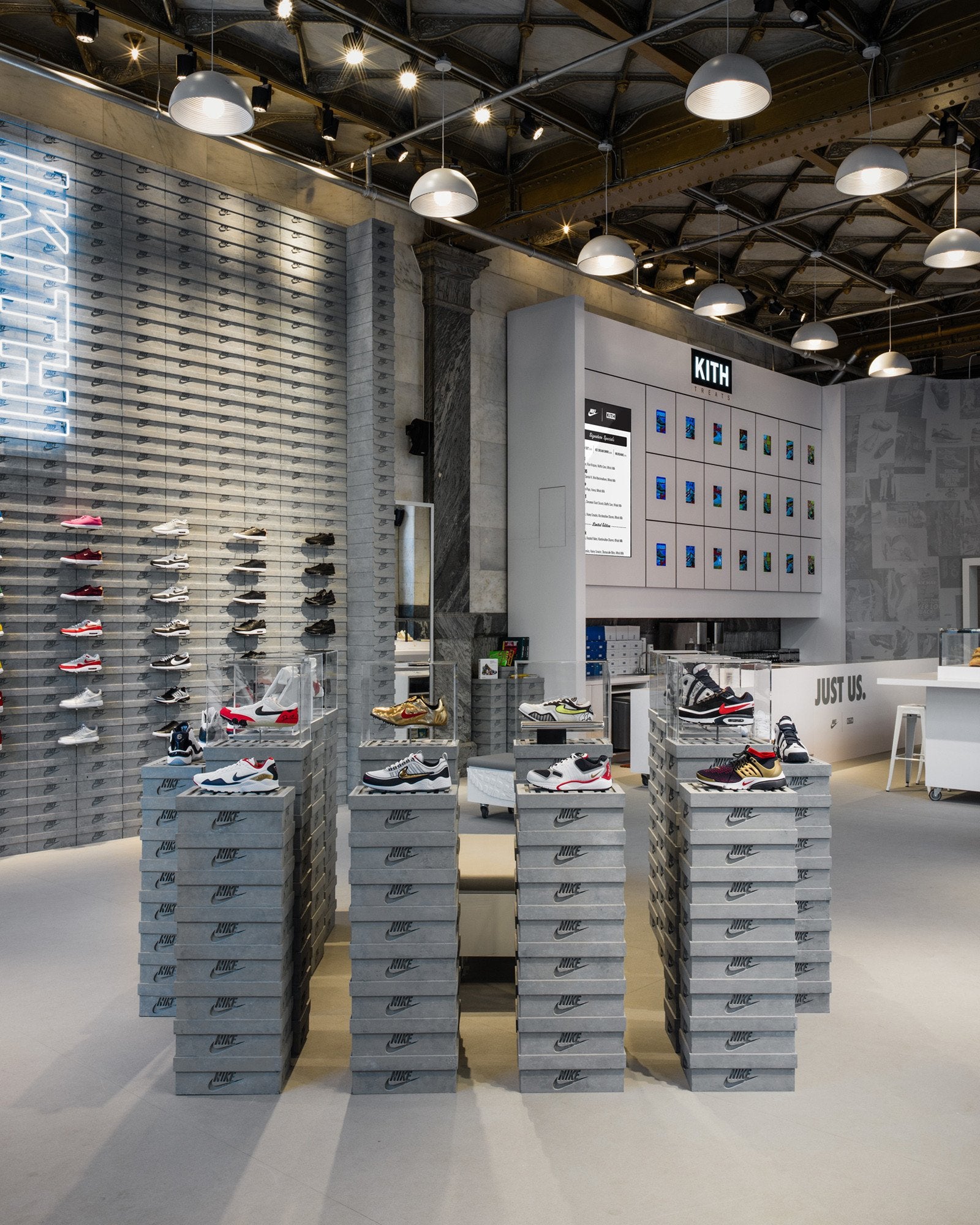 The Nike x Kith Shop