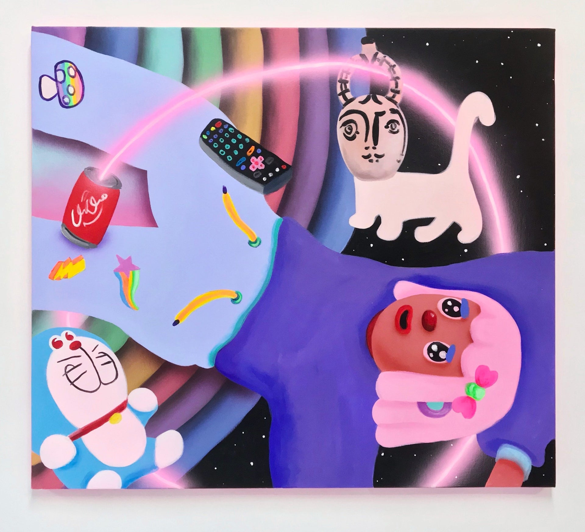 Super Future Kid - "Dreams on Demand" Exhibition at the Arsham/Fieg Gallery