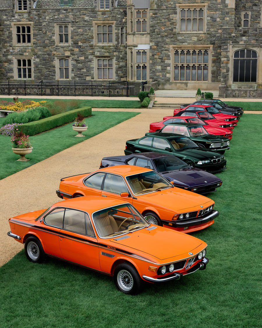 1972 BMW 3.0 CSi & 1987 BMW M6 by Ronnie Fieg
