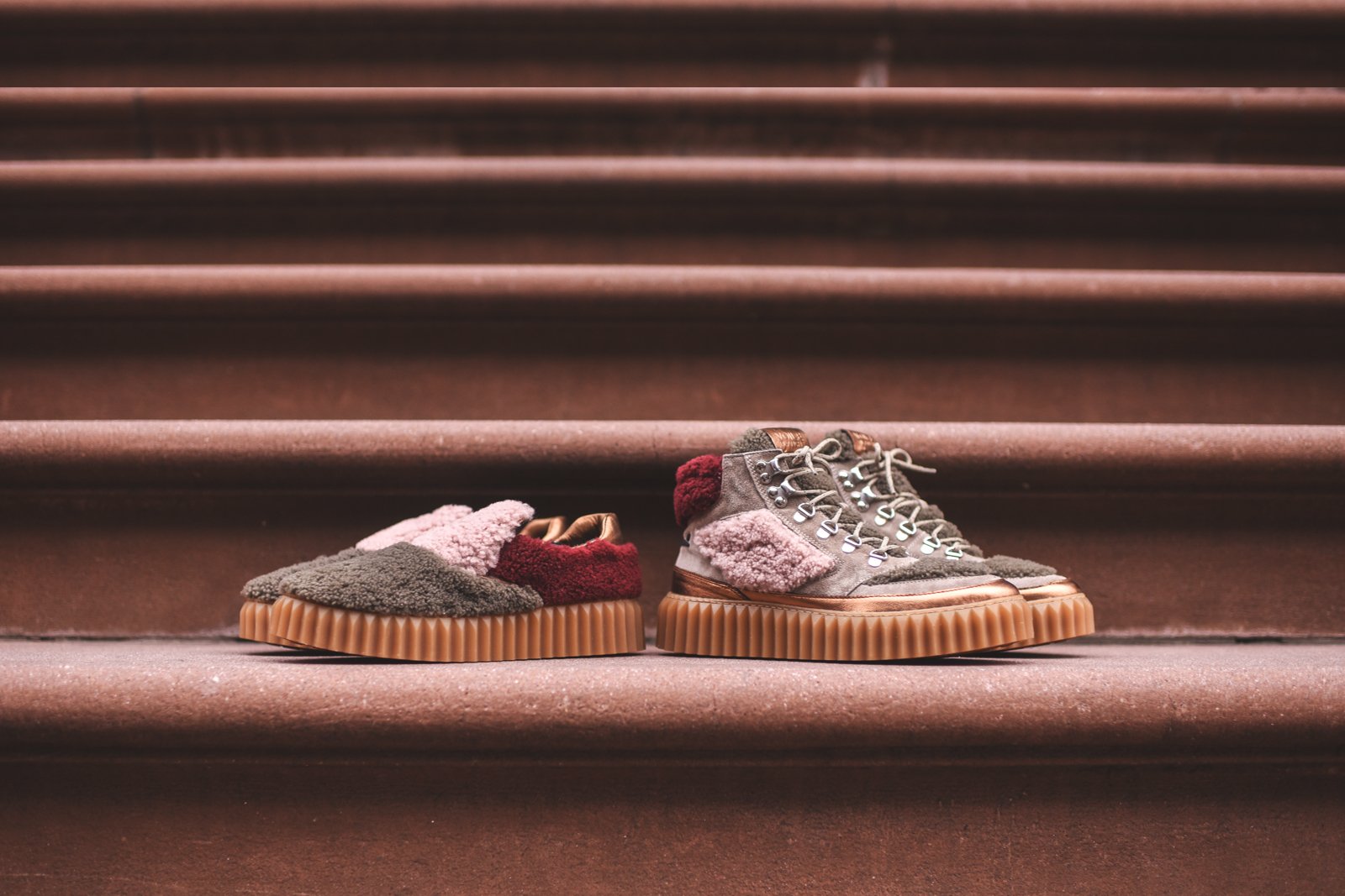 Voile Blanche WMNS Hike Fuzzy Creeper & Slip-On Pack