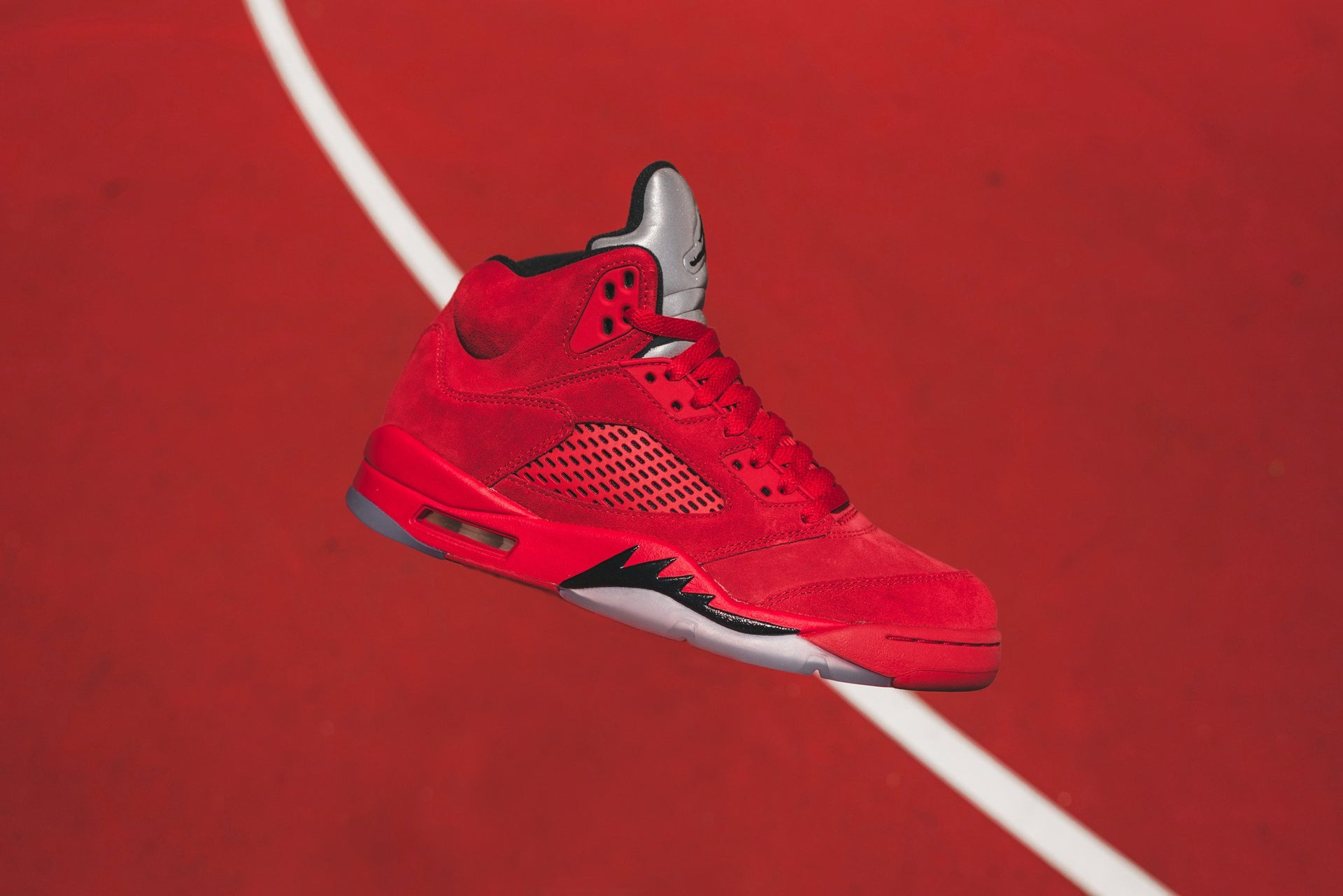 Nike GS Air Jordan 5 - University Red / Black
