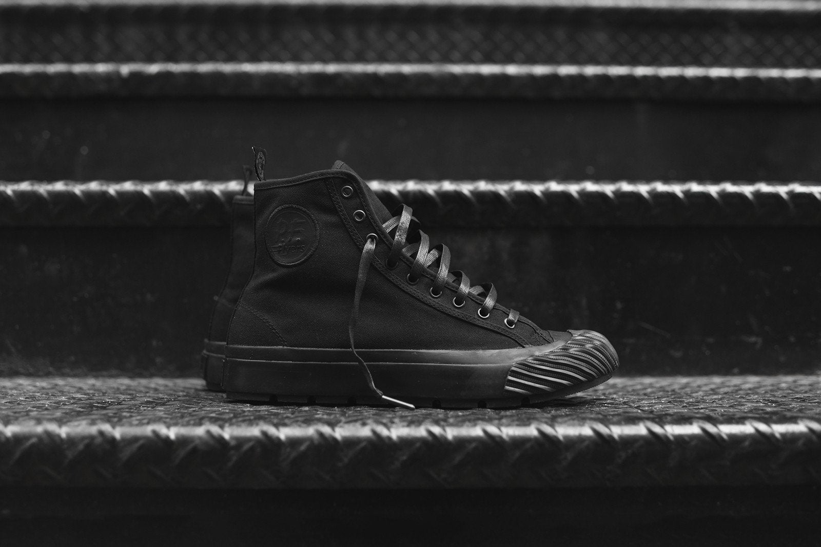 PF Flyers Todd Snyder Grounder Hi - Triple Black