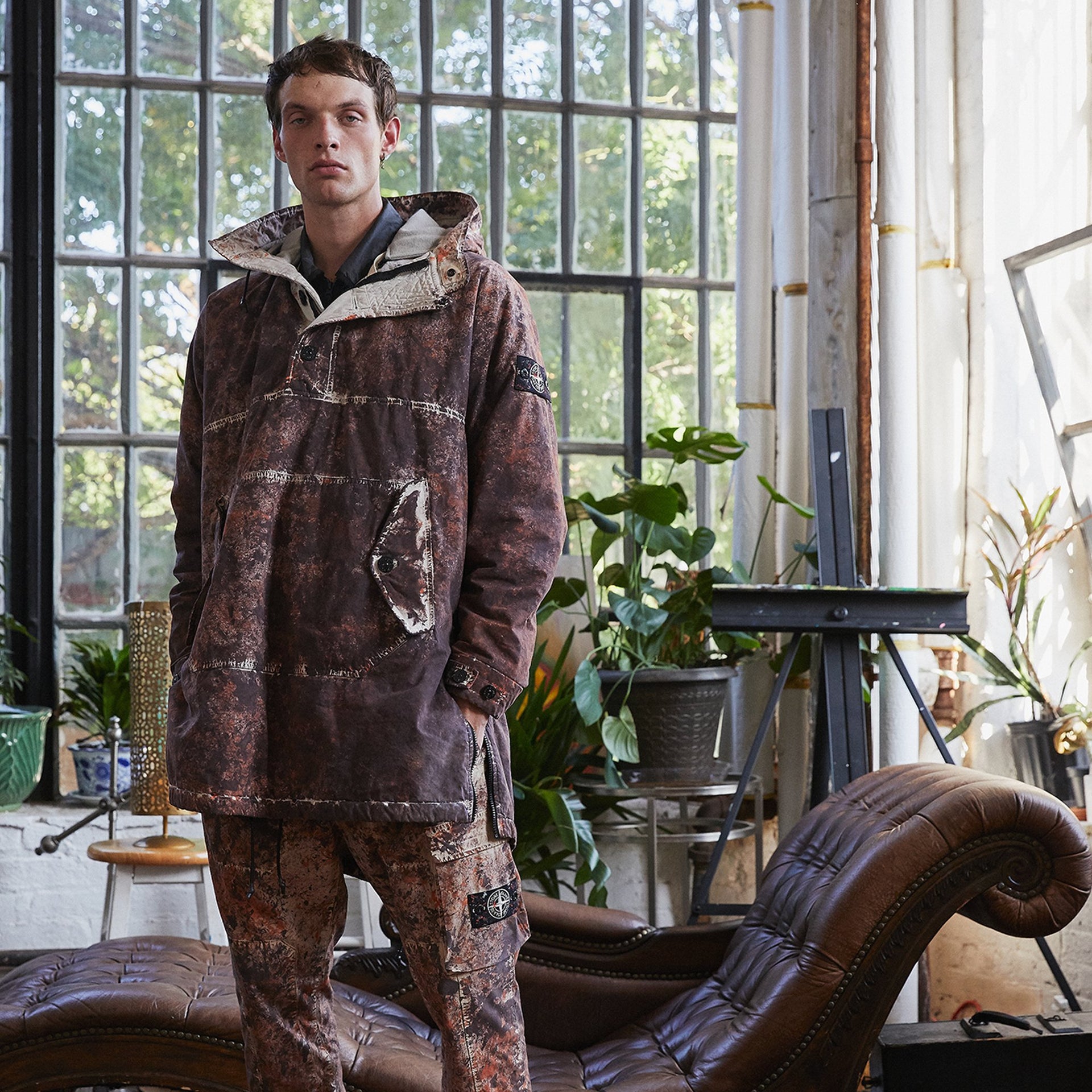 Kith Editorial for the Stone Island Paintball Capsule