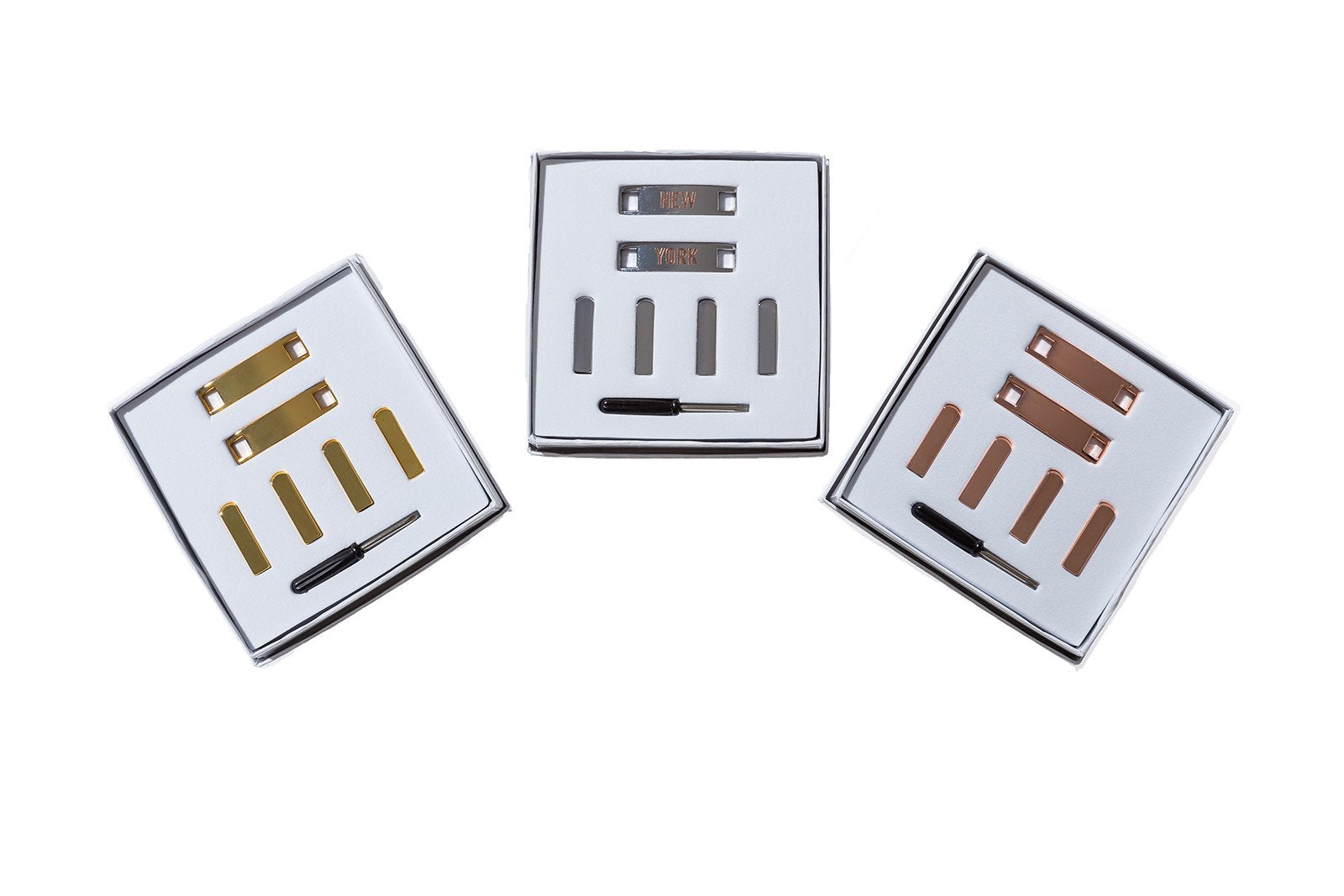 Metallic Lace Dubraes & Aglets Sets