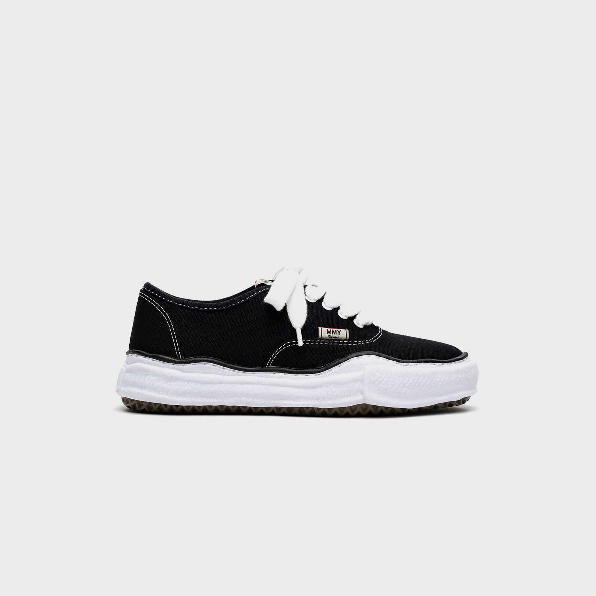 Mihara Yasuhiro Baker Canvas Low Top Sneaker - Black – Kith Europe