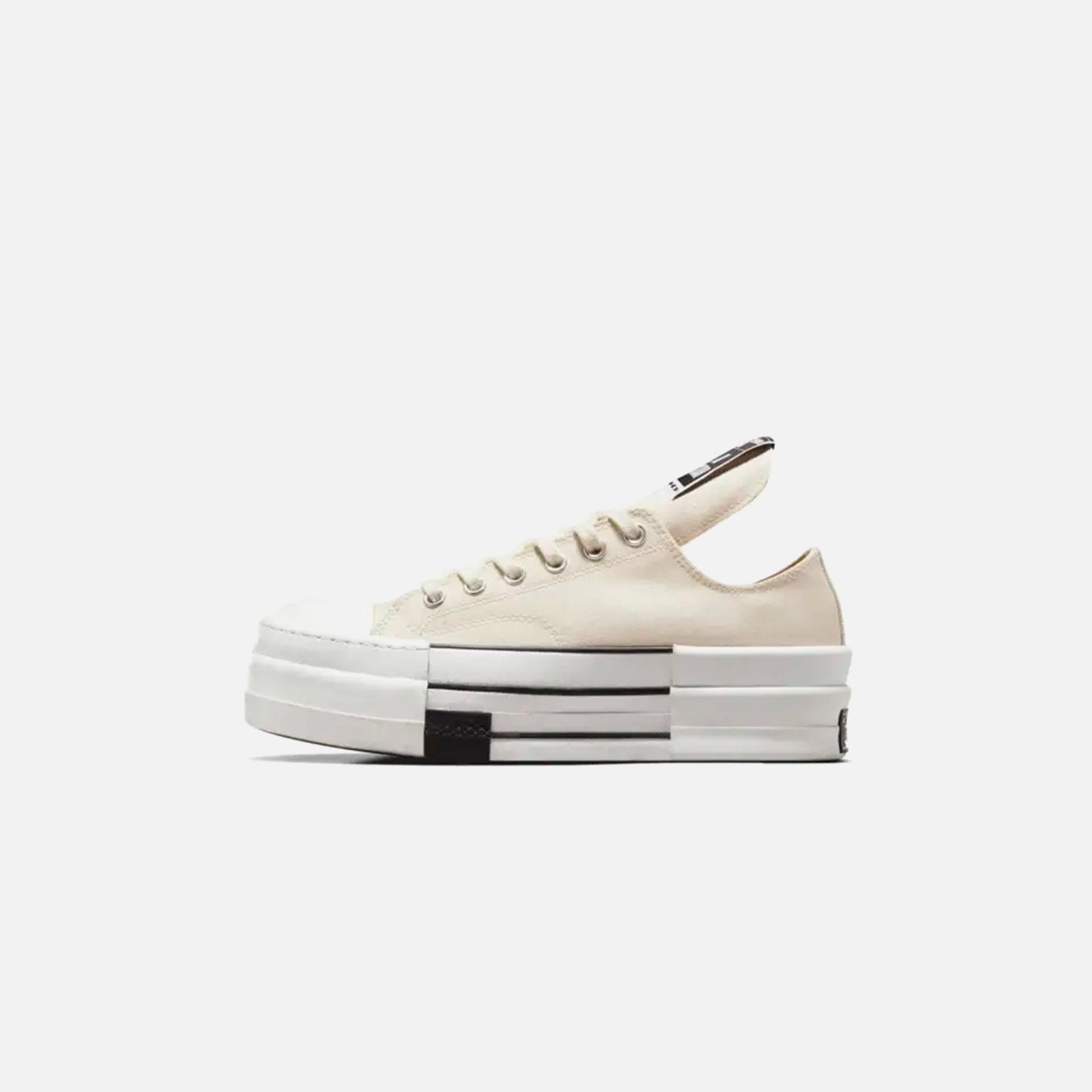 Converse x Rick Owens DRKSHDW DBL DRKSTAR Low - Ox Natural