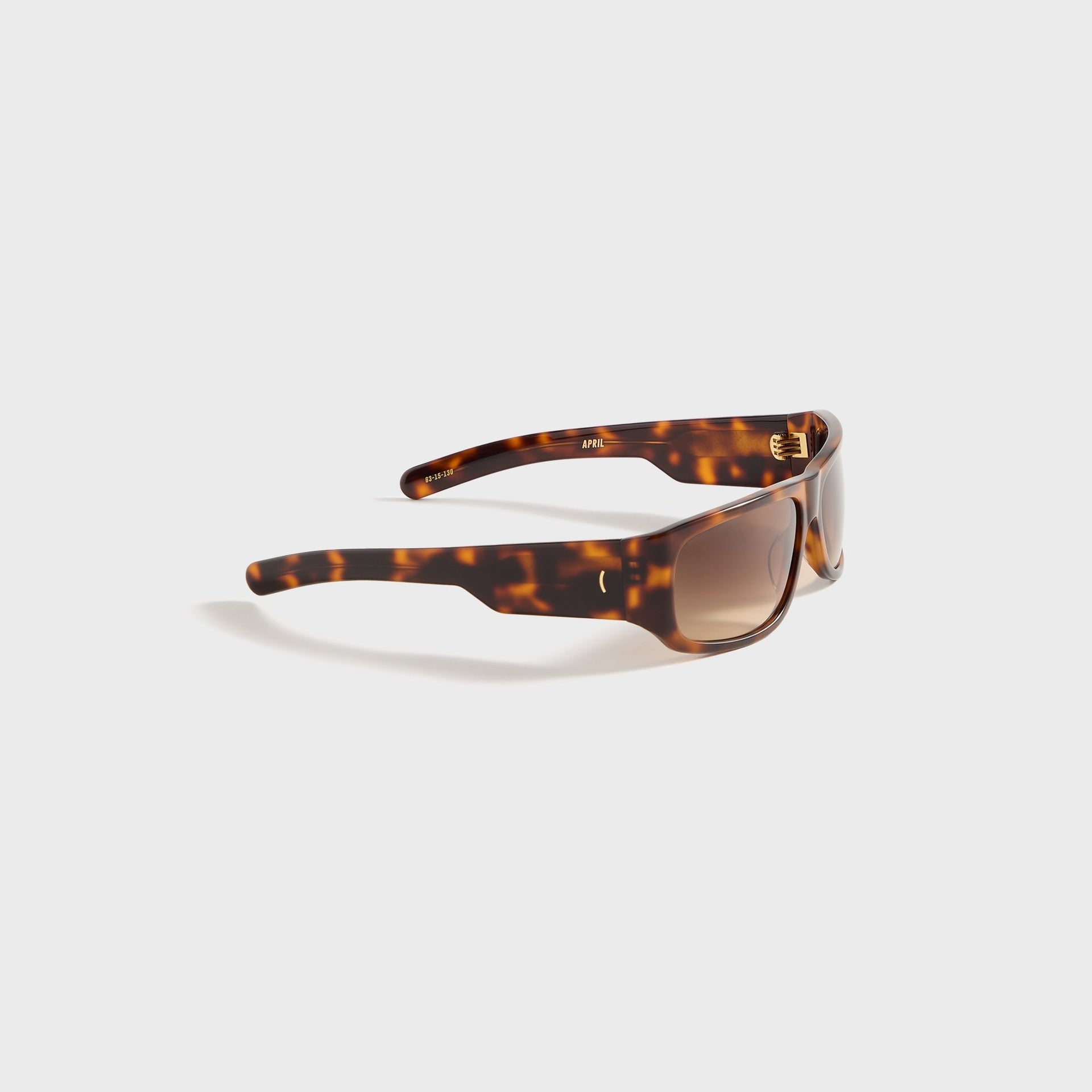 Flatlist April in Dark Tortoise / Brown Gradient Lens