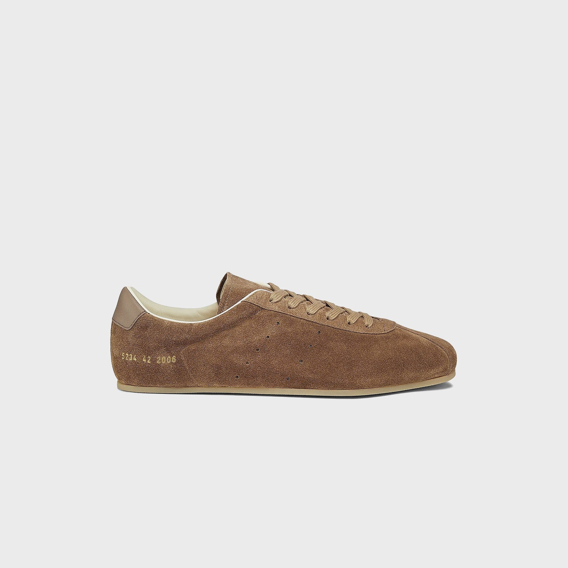 Common Projects Driving Suede Shoe - Tan