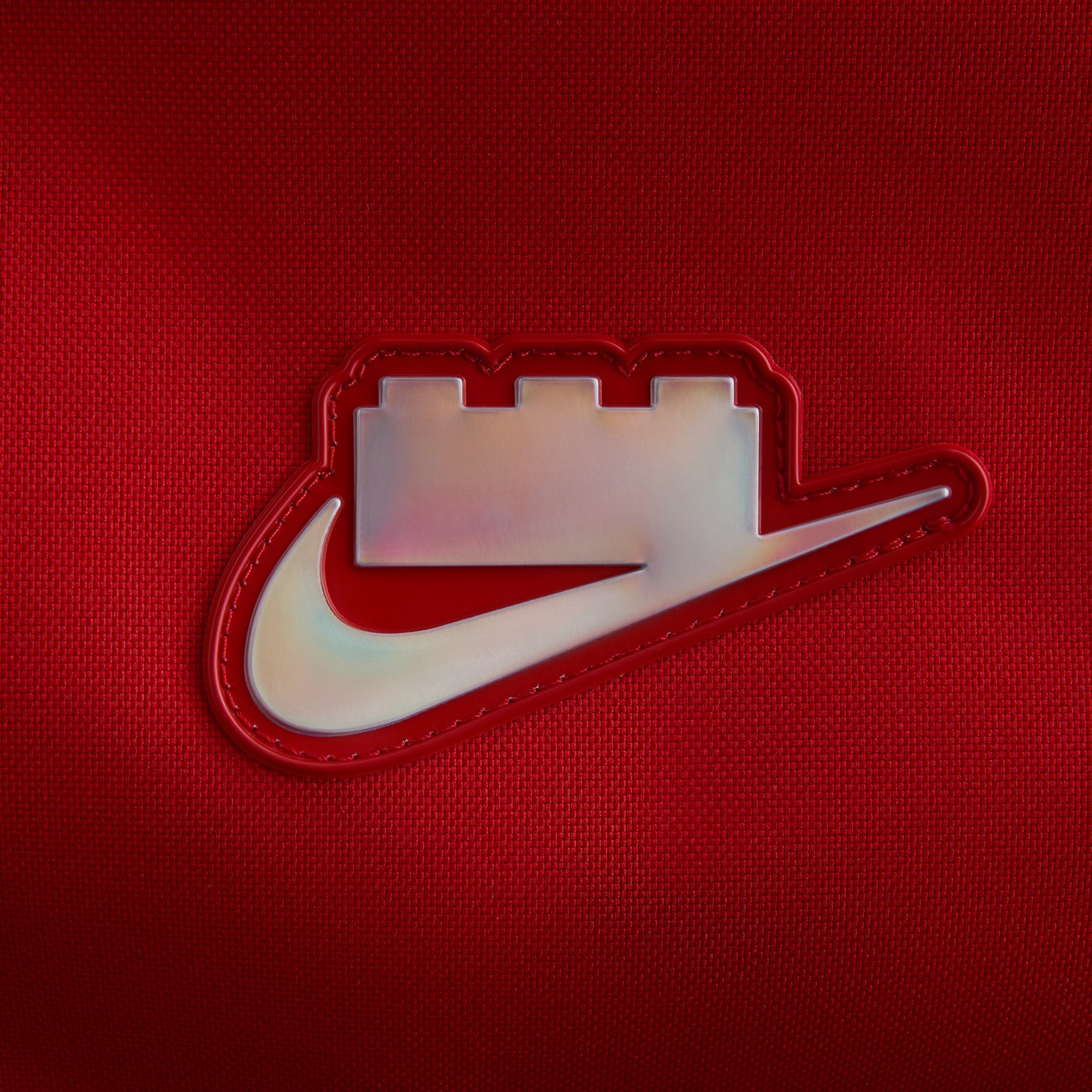 Nike x LEGO Kids Heritage Backpack - Rush Red / Dark Cayenne