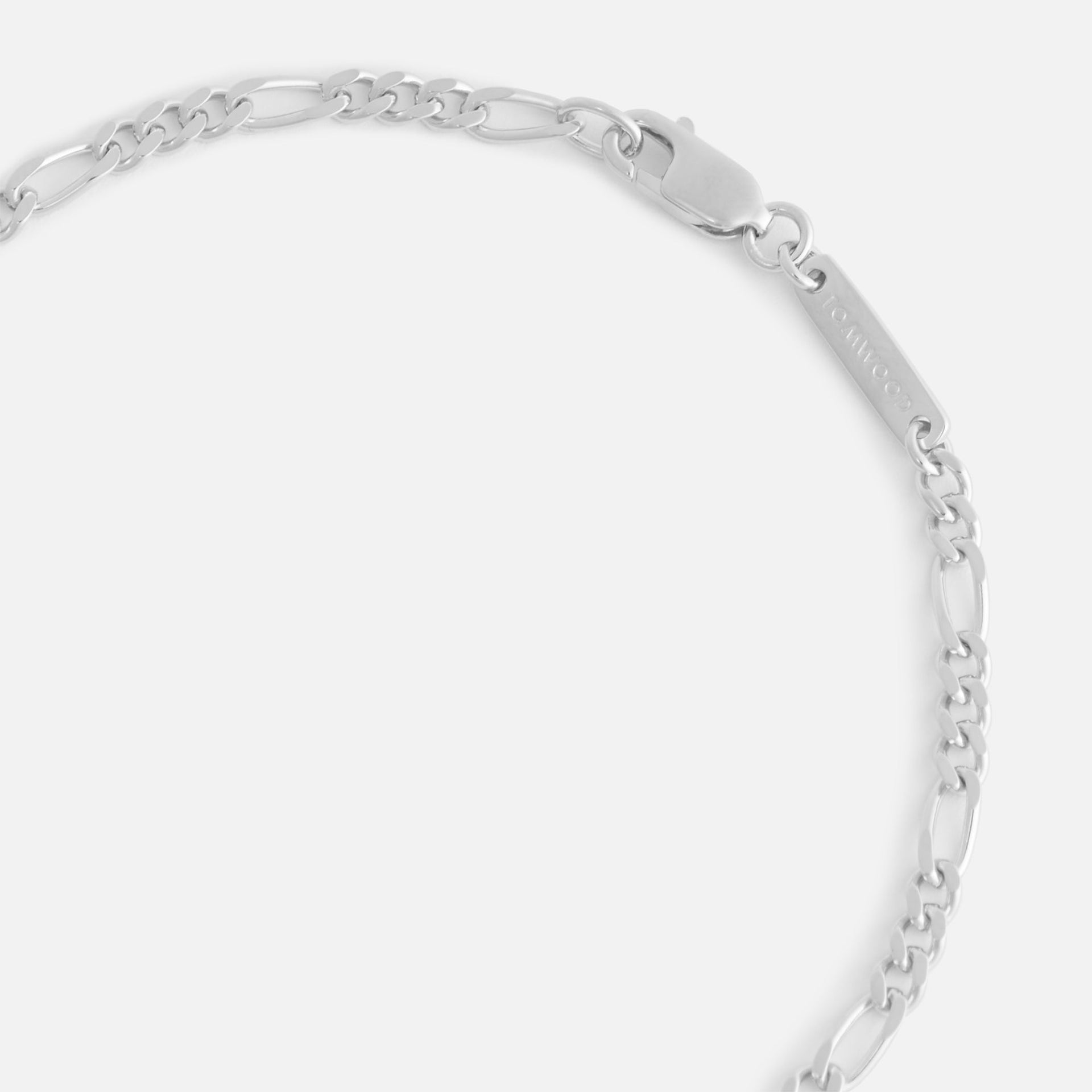 Tom Wood Bo Bracelet Slim 7.7 - Silver