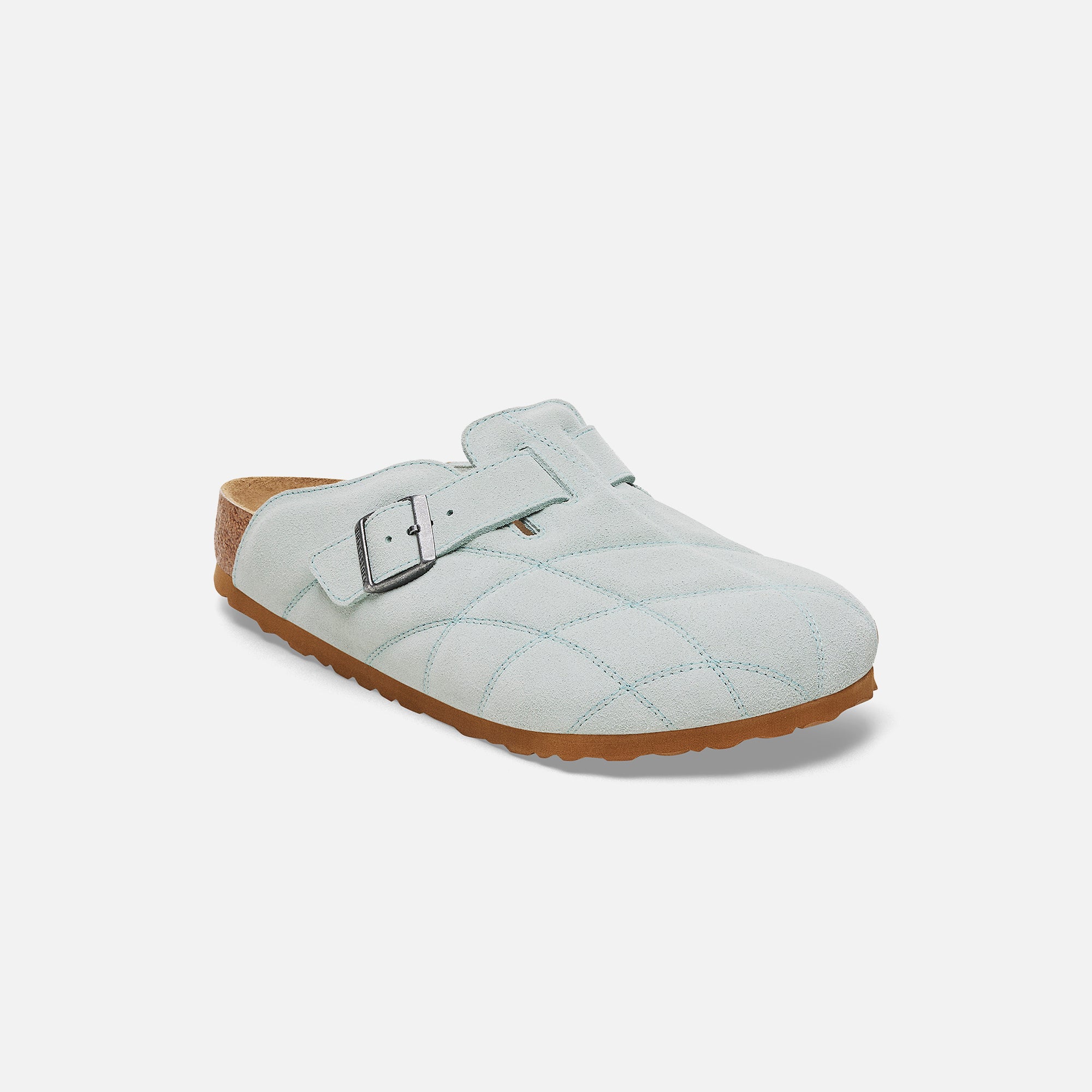 Birkenstock Boston Quilted Leve - Aqua – Kith Europe