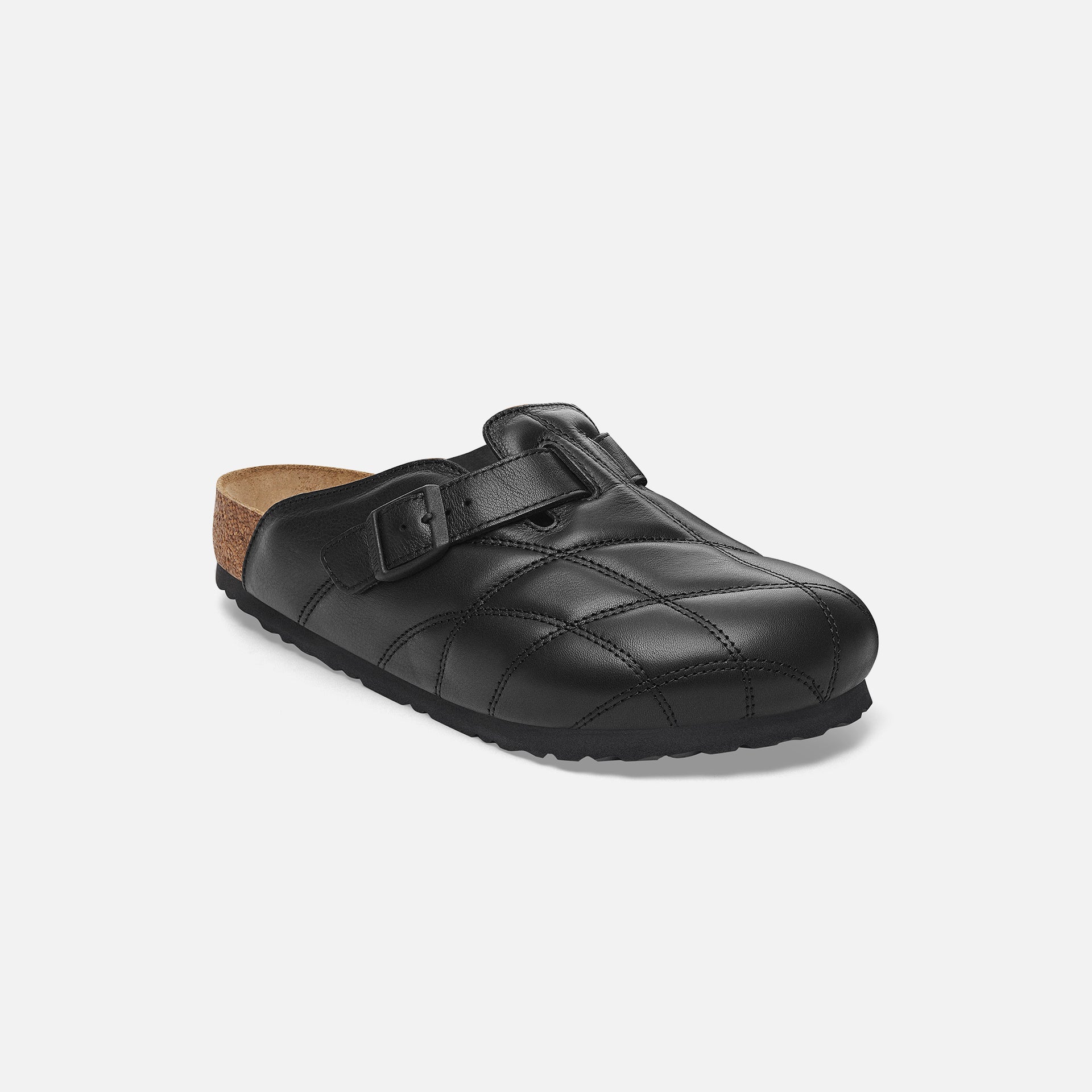 Birkenstock Boston Quilted Leve - Black