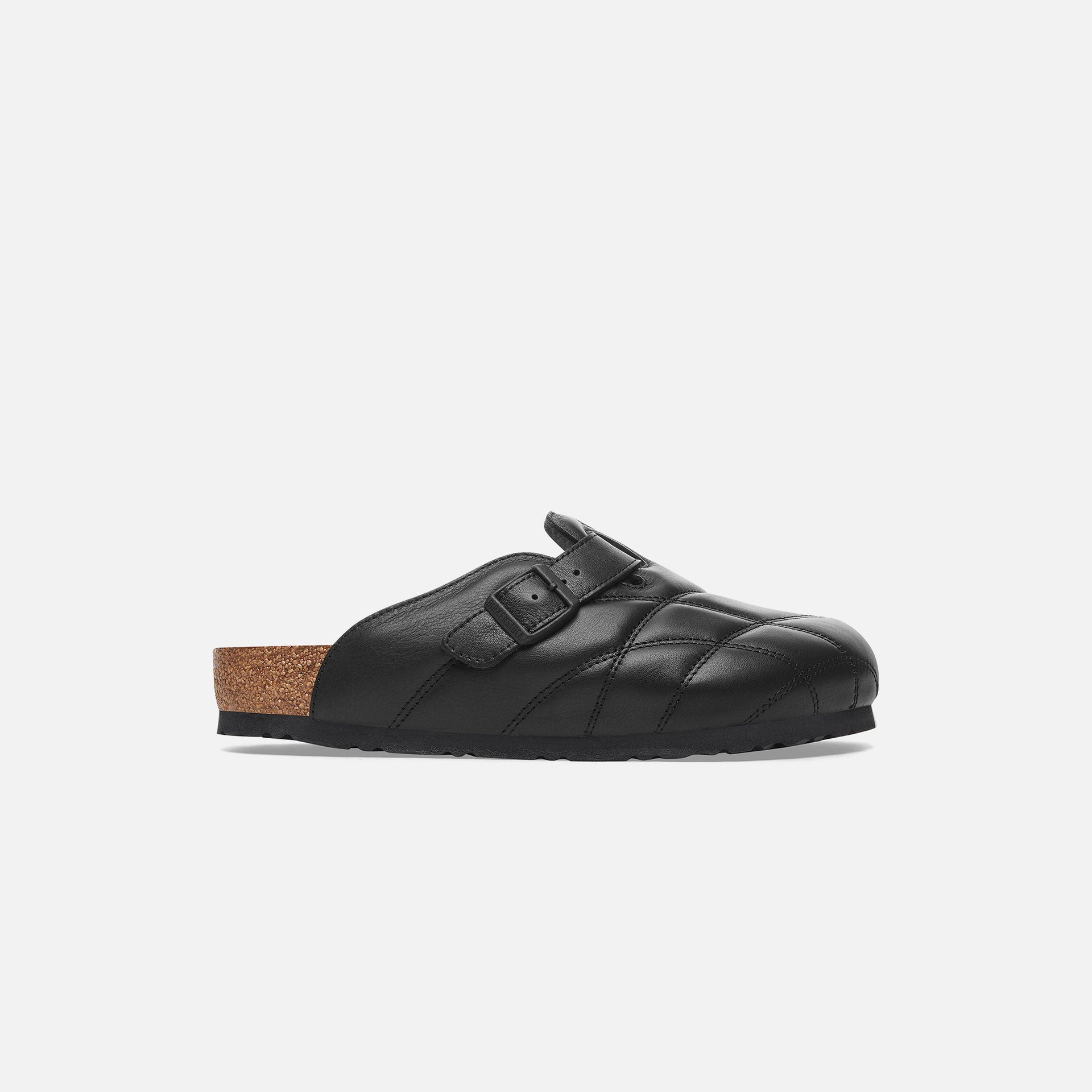 Birkenstock Boston Quilted Leve - Black