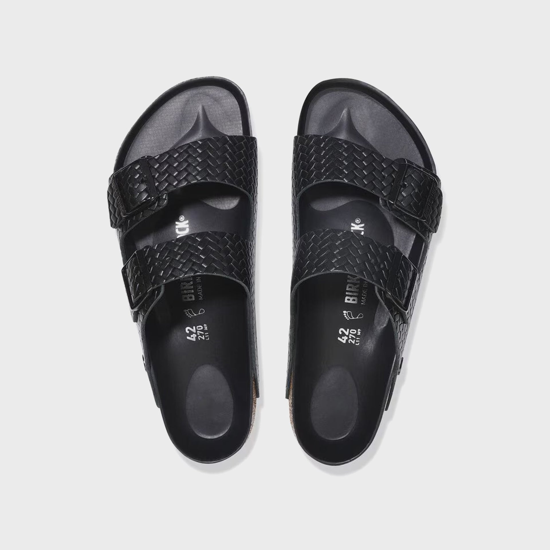 Birkenstock Arizona Hex Emboss - Black