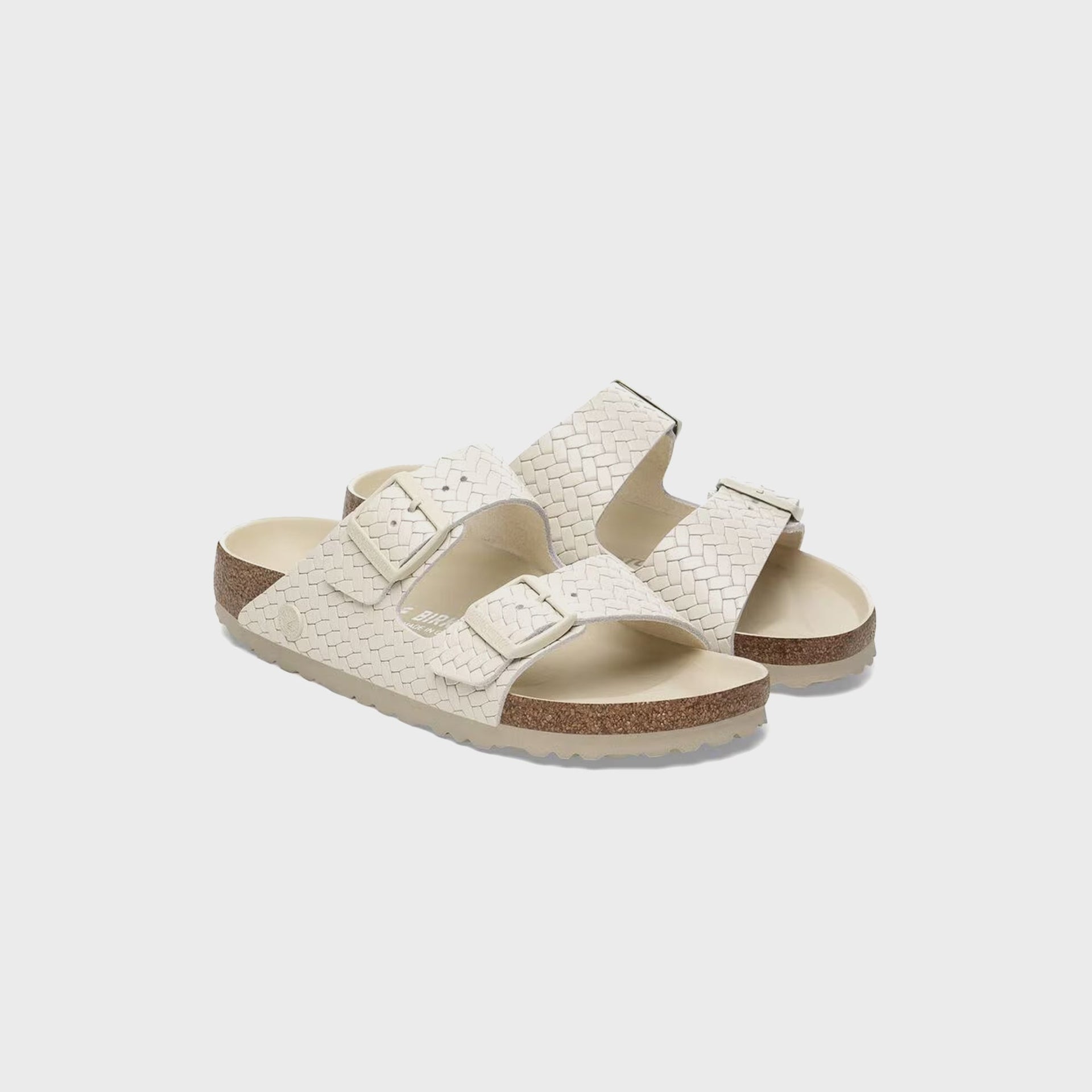 Birkenstock Arizona Hex Emboss - Ecru