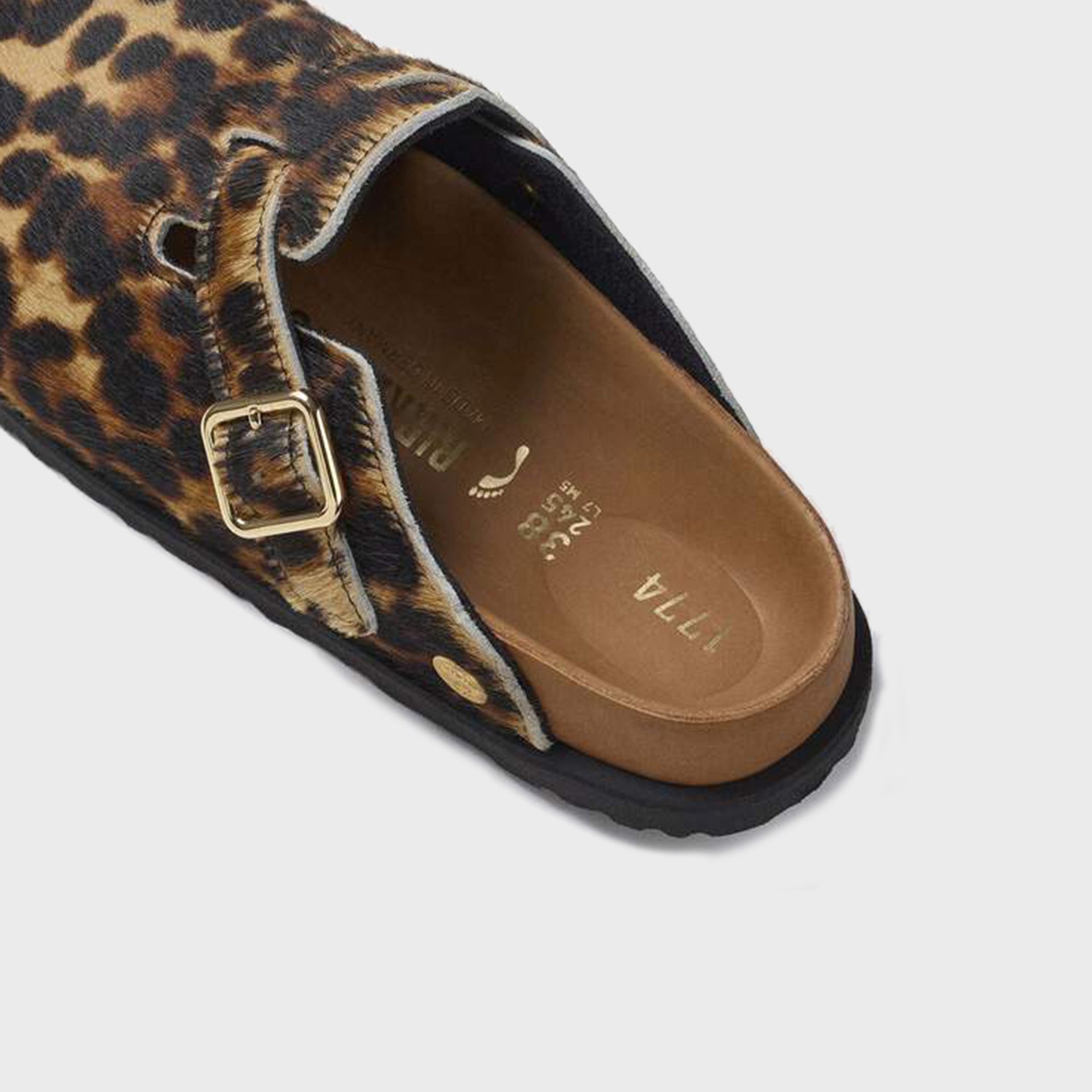Birkenstock Boston Pony Hair Exq 1774 - Leopard