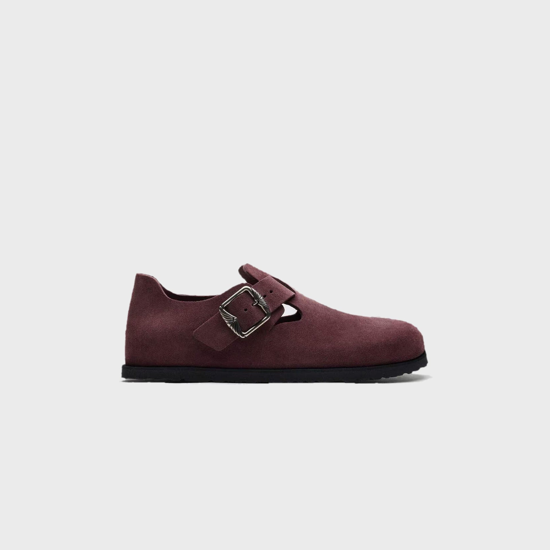Birkenstock London Suede 1774 - Deep Burgundy