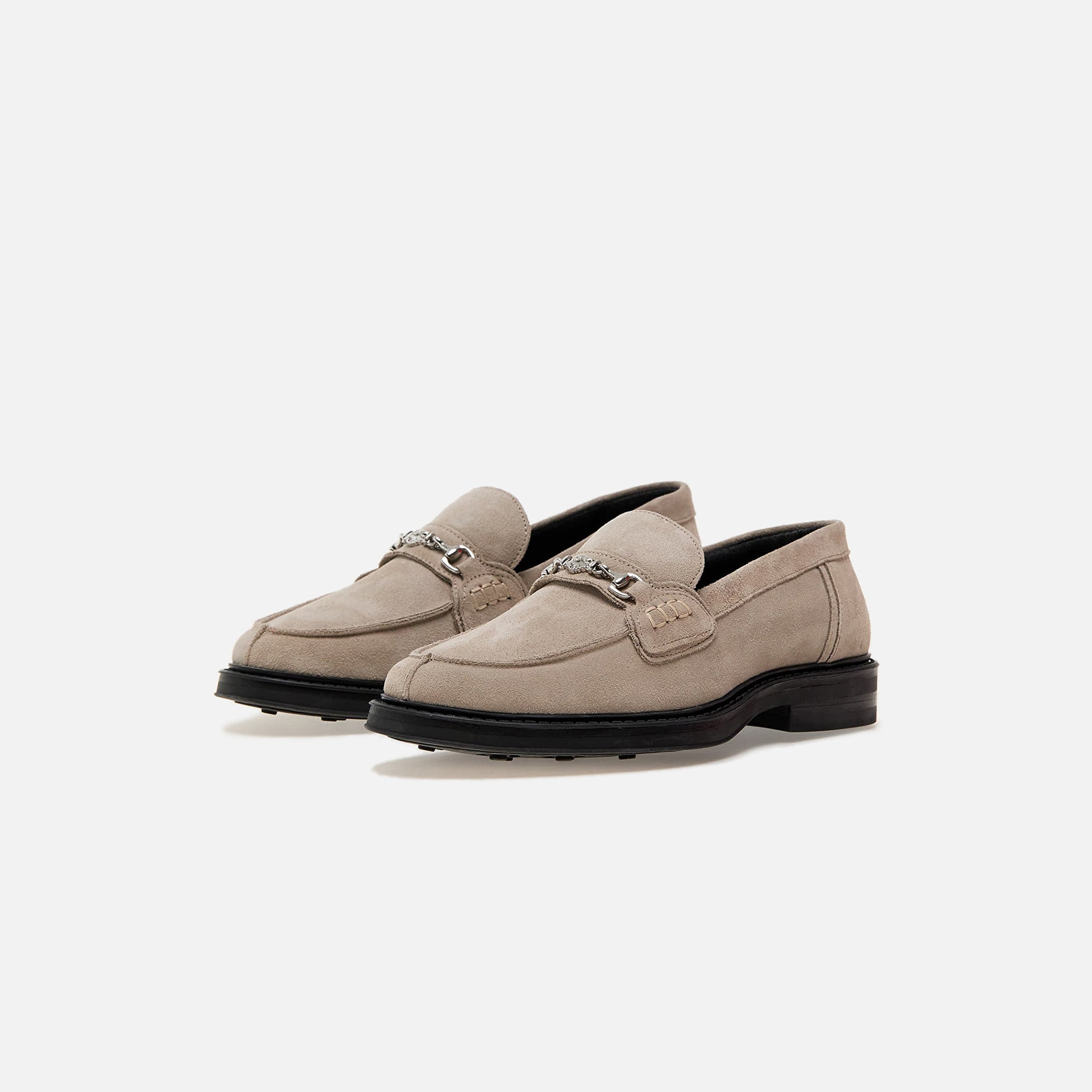Filling Pieces Loafer - Suede Taupe