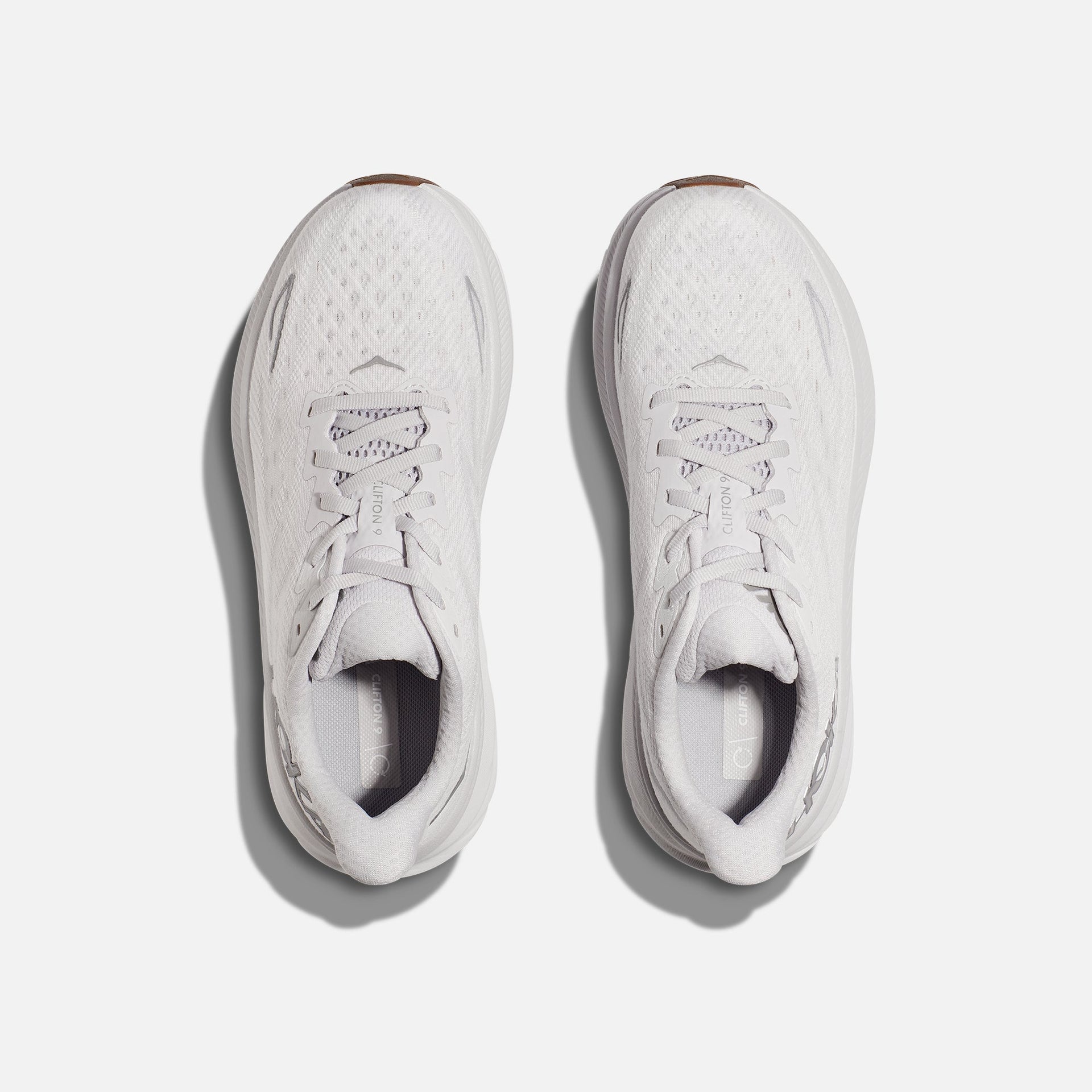 HOKA WMNS Clifton 9 - Nimbus Cloud / White