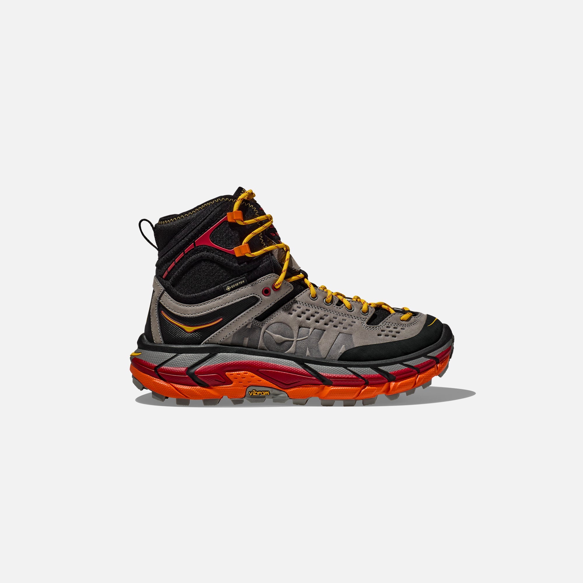 HOKA U Tor Ultra Hi - Black / Chili Pepper – Kith Europe