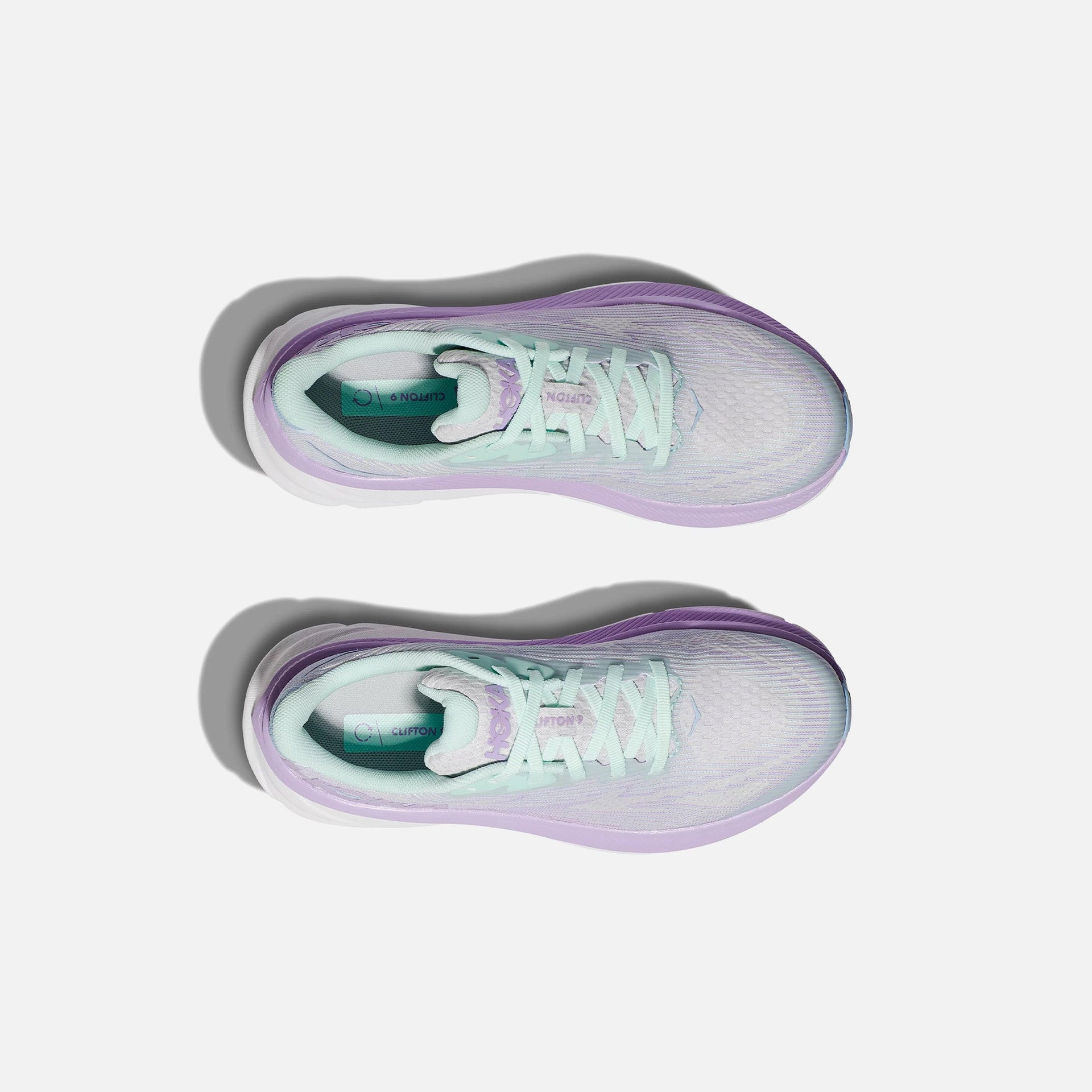 HOKA Clifton 9 Youth - Sunlit Ocean / Lilac Mist