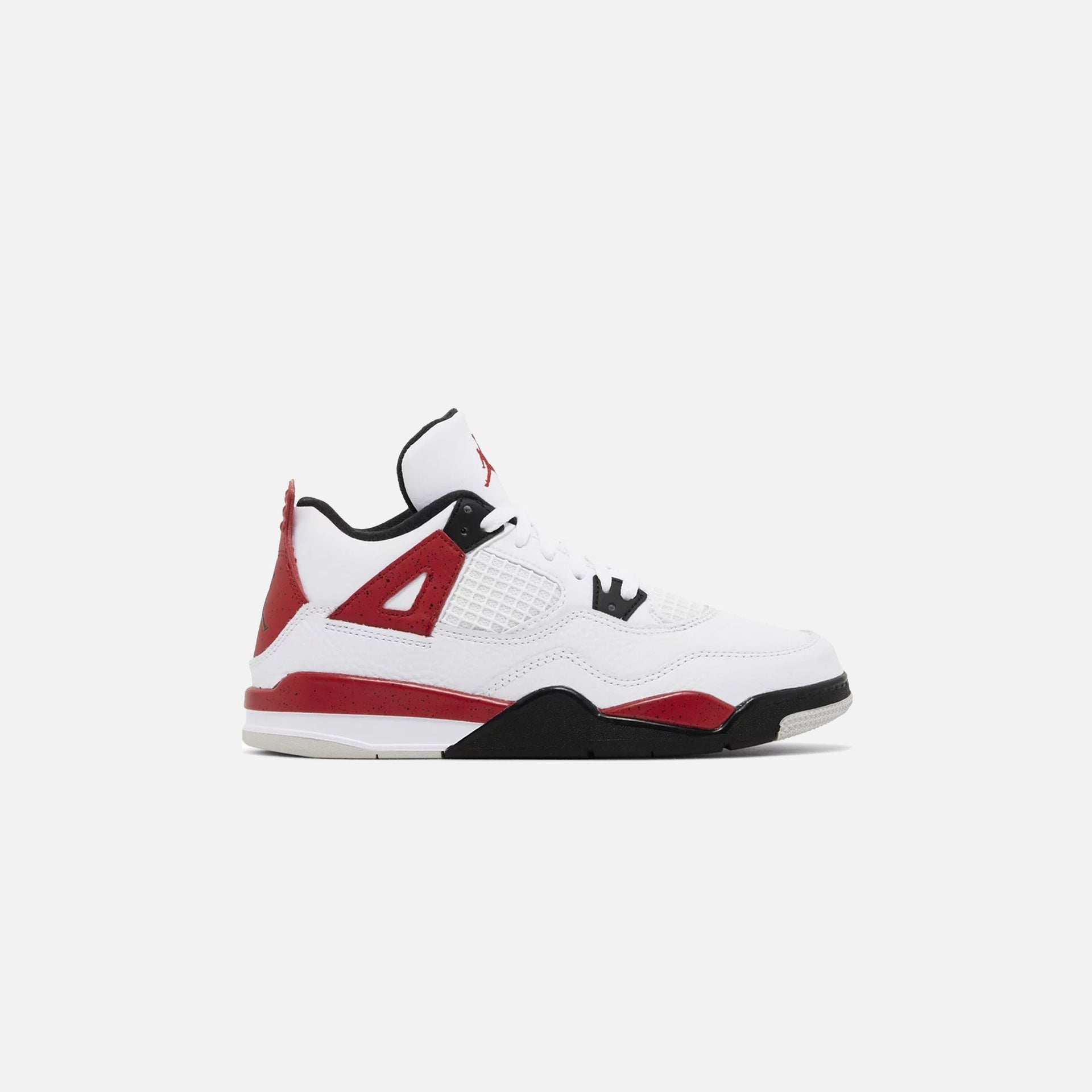 Jordan PS Air Jordan 4 Retro - White / Fire Red / Black / Neutral Grey