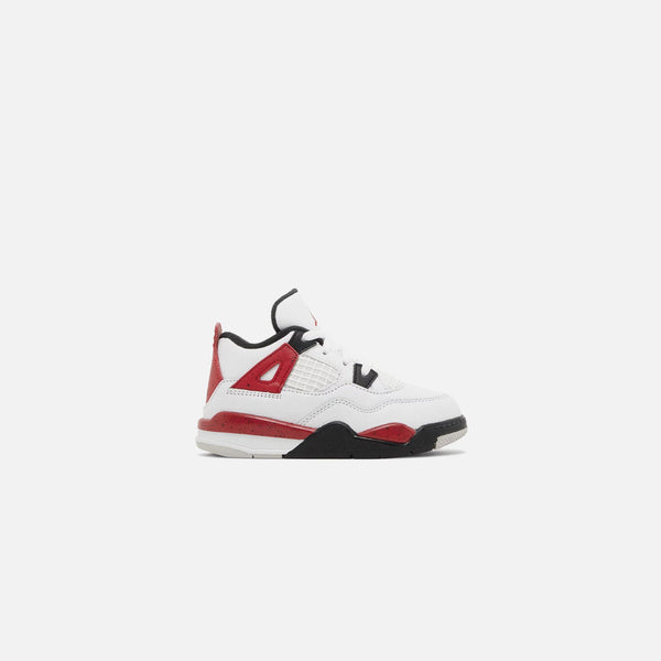 Jordan 4 white outlet fire red