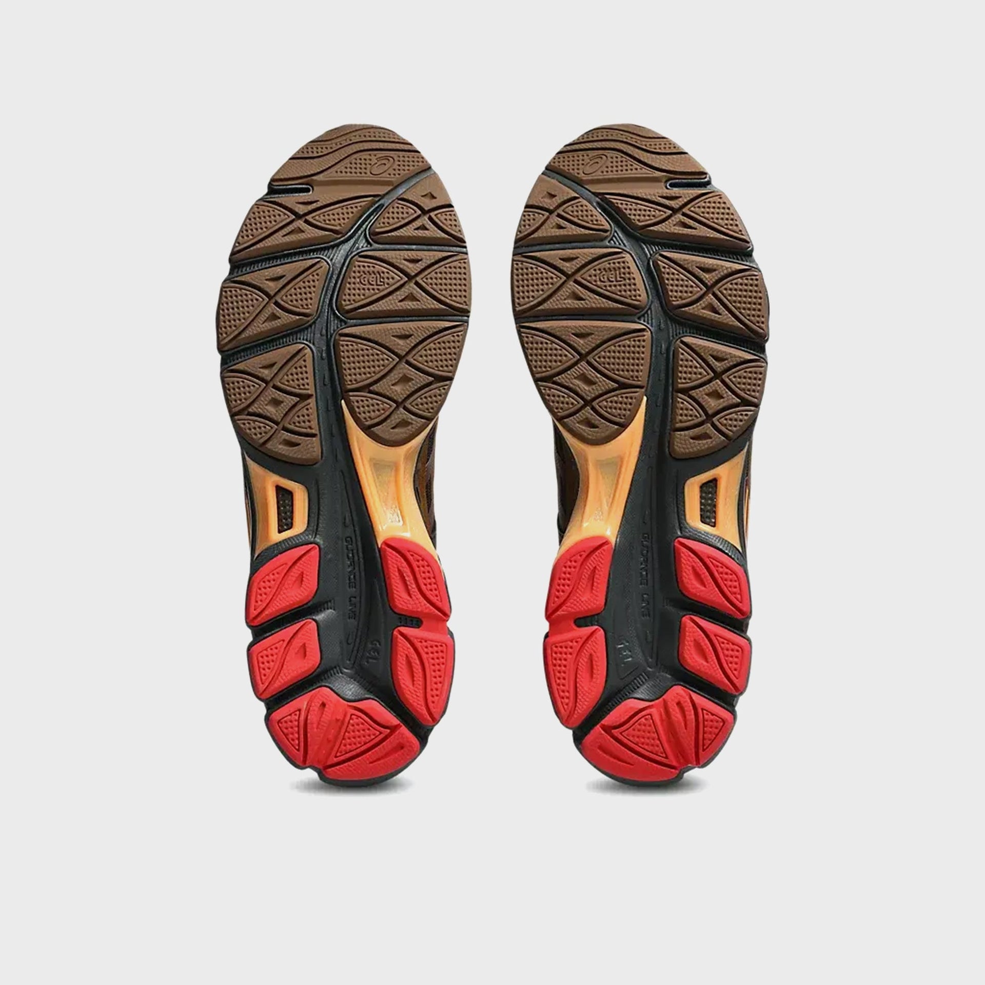 ASICS x Kiko Kostadinov US8-S GEL-SJ33 - Black Coffee / Orange Lily