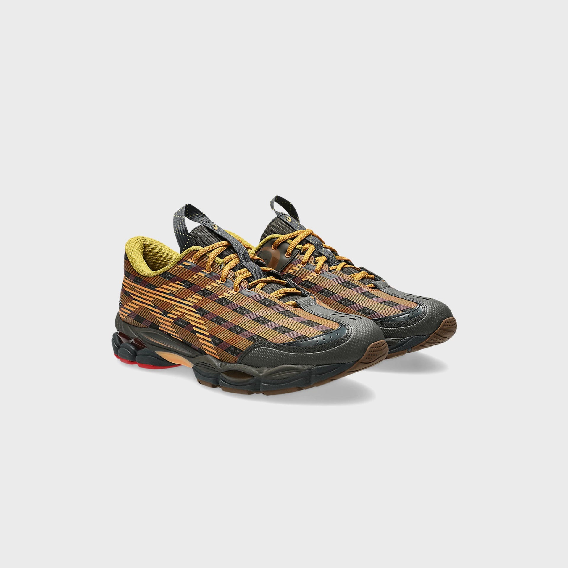 ASICS x Kiko Kostadinov US8-S GEL-SJ33 - Black Coffee / Orange Lily