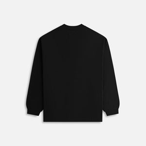 Essentials Jersey Long Sleeve Tee - Black