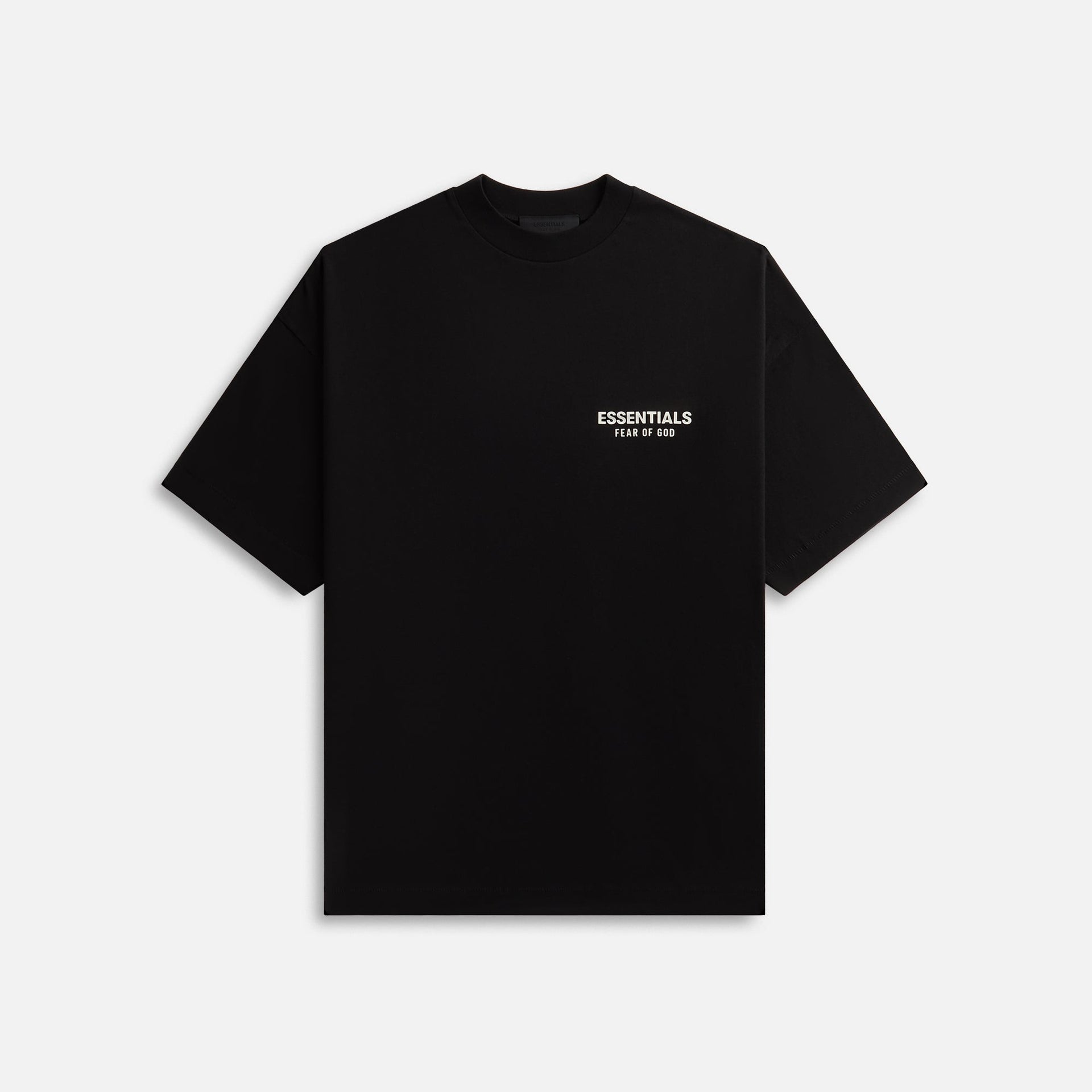 Essentials Jersey Crewneck Tee - Black