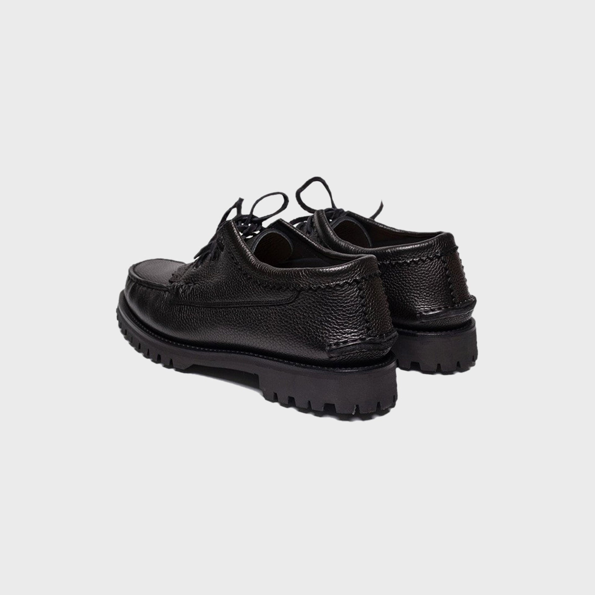 Yuketen Italian Blucher w/ Cortina Sole - Tosca Pale Black