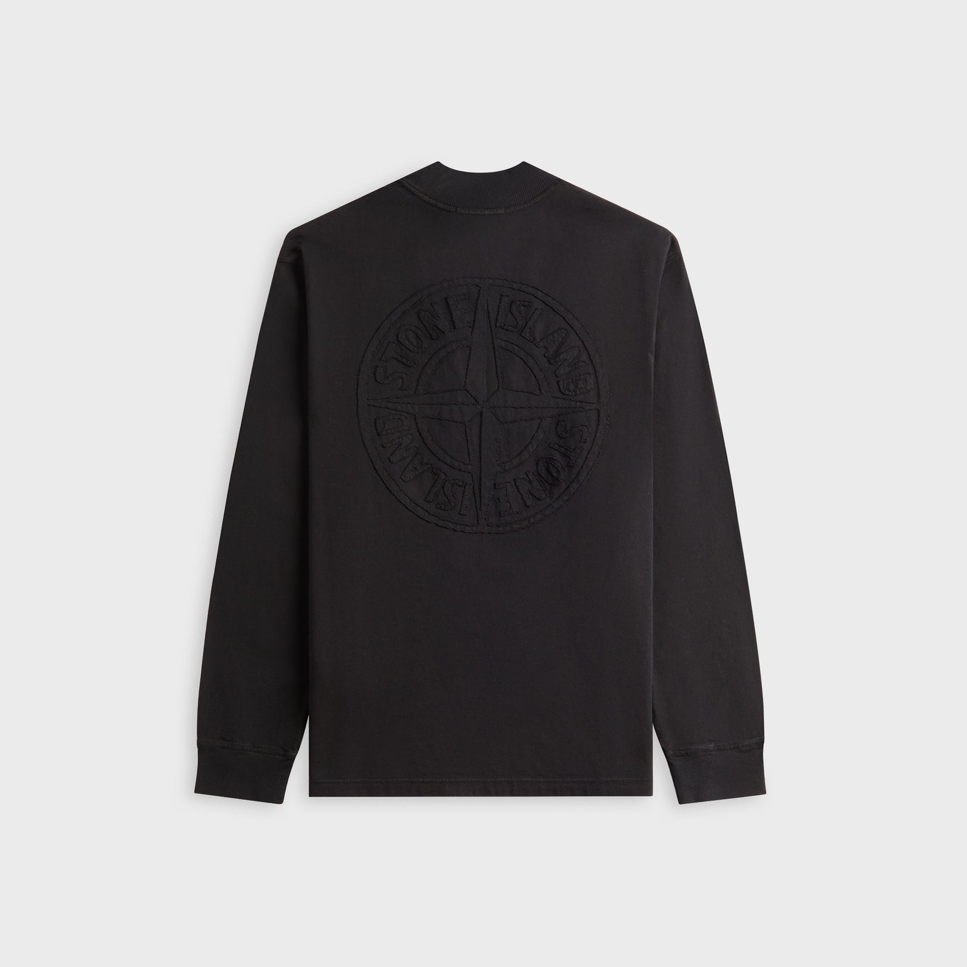Stone Island Long Sleeve Tee - Black