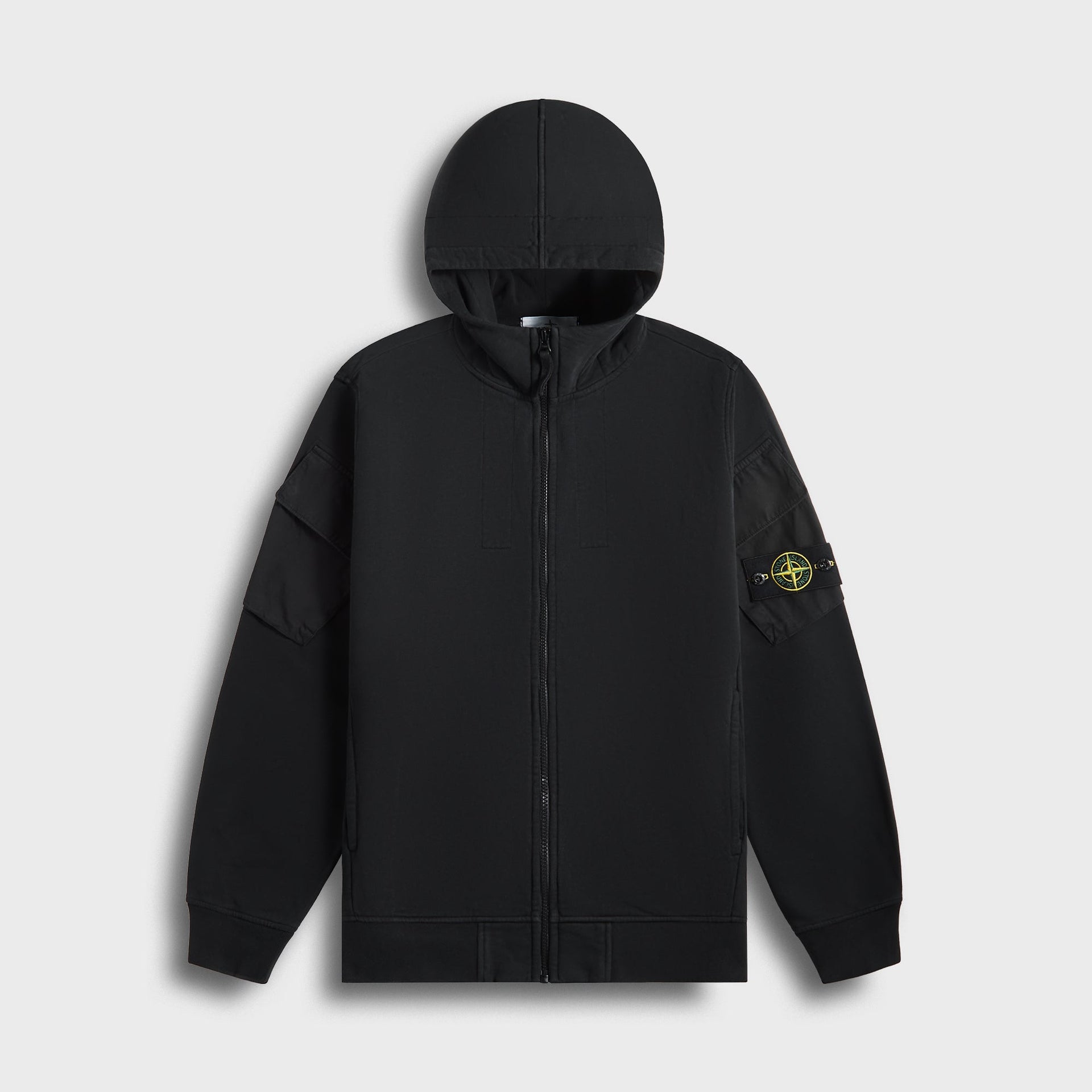 Stone Island Hoodie Sweater in Black