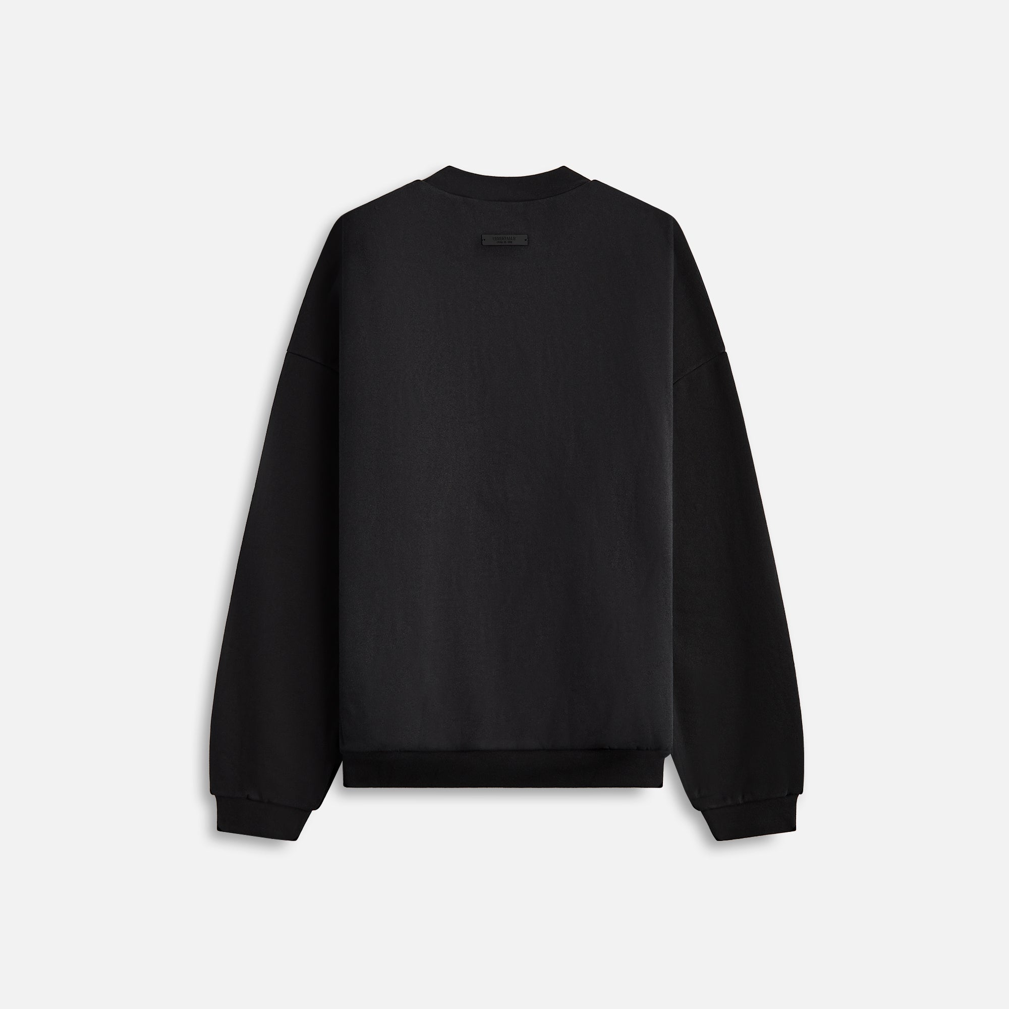 Essentials Heavy Crewneck Tee - Black – Kith Europe