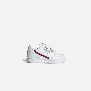 adidas Originals Infant Continental 80 - Cloud White / Scarlet