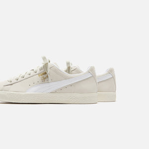 Puma Clyde PRM - Frosted Ivory / White