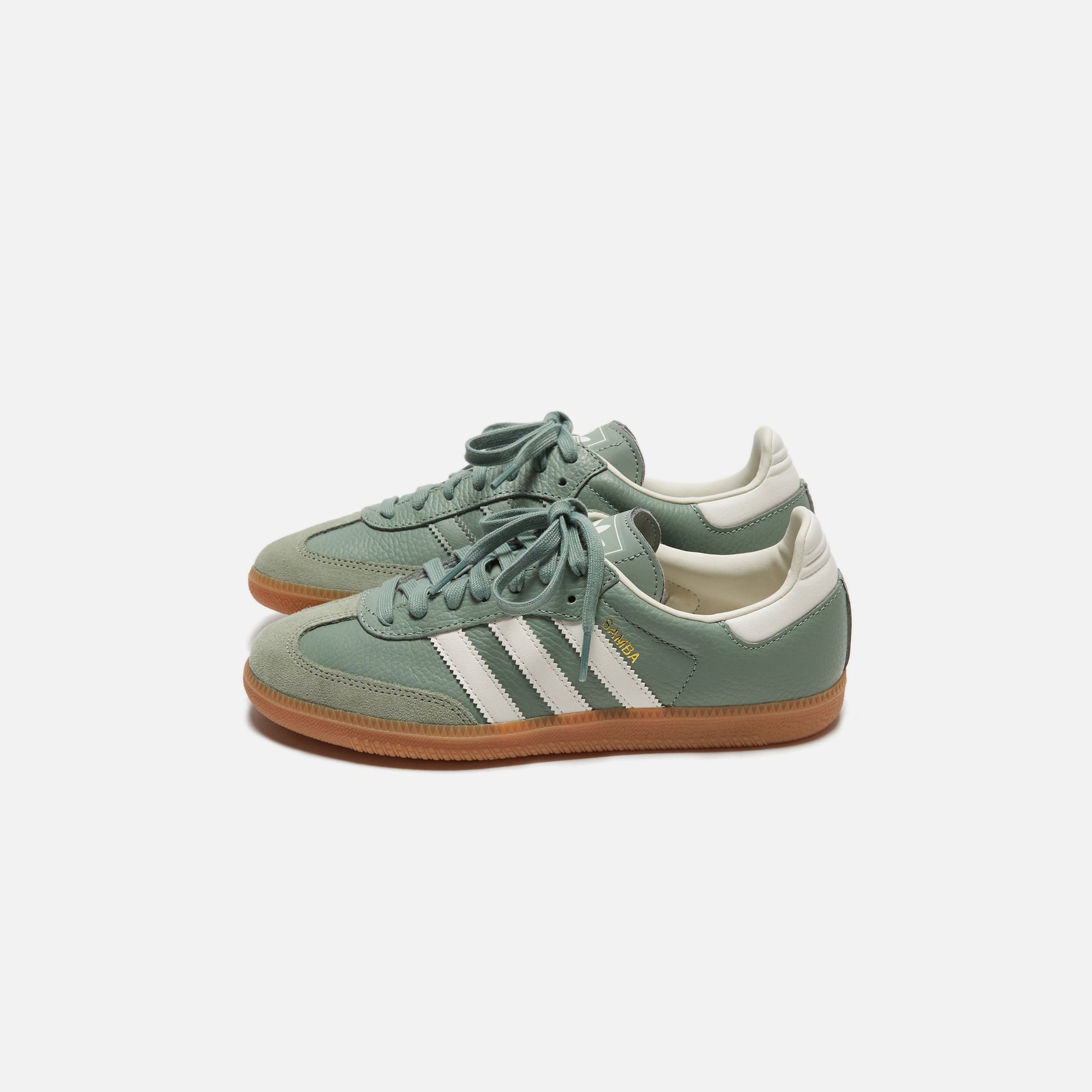 adidas Originals WMNS Samba OG - Silver Green / Chalk White / Gum