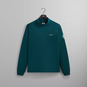 Kith for Columbia Mock Neck Long Sleeve - Midnight Teal