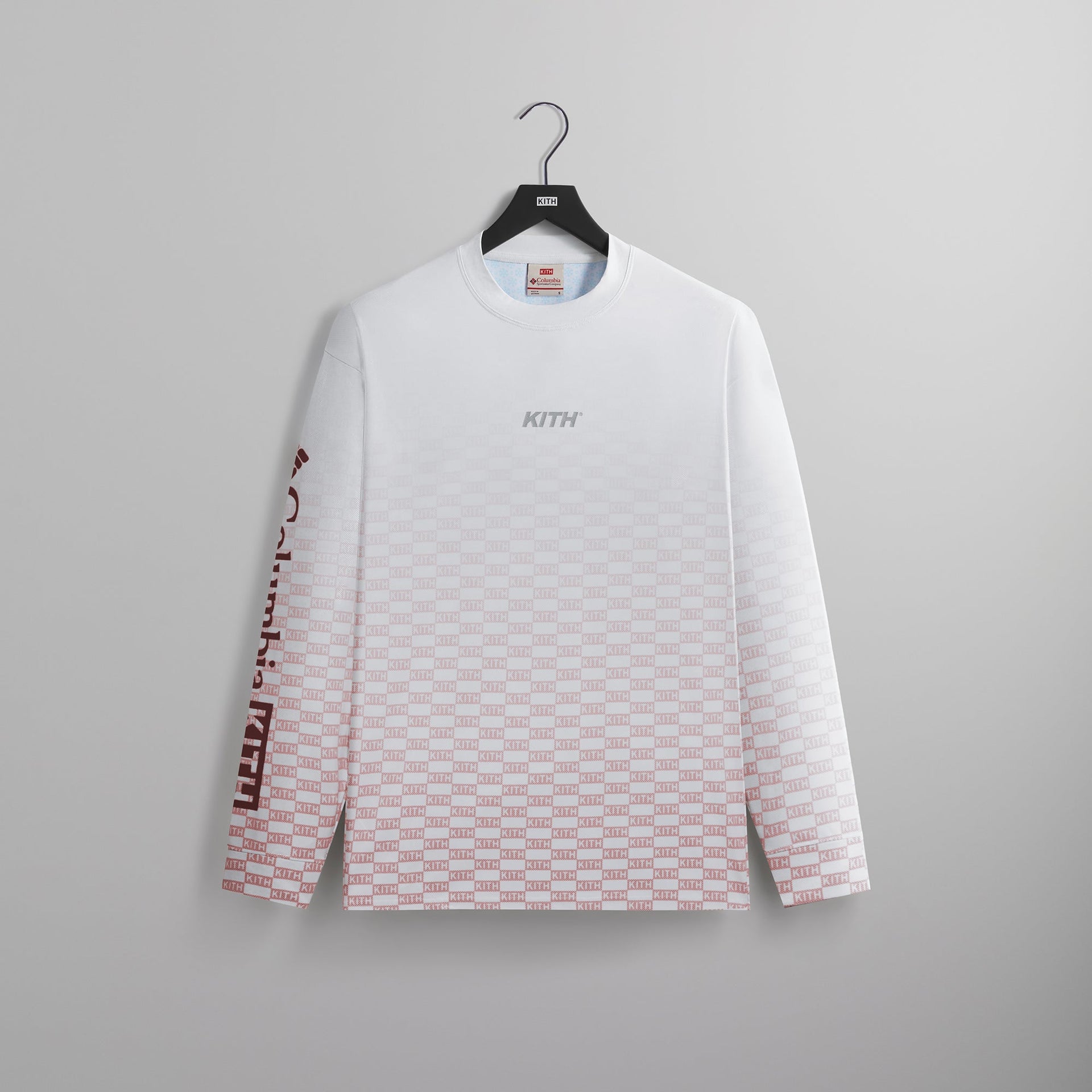 Kith for Columbia Deflector 2.0 Long Sleeve - Red Velvet