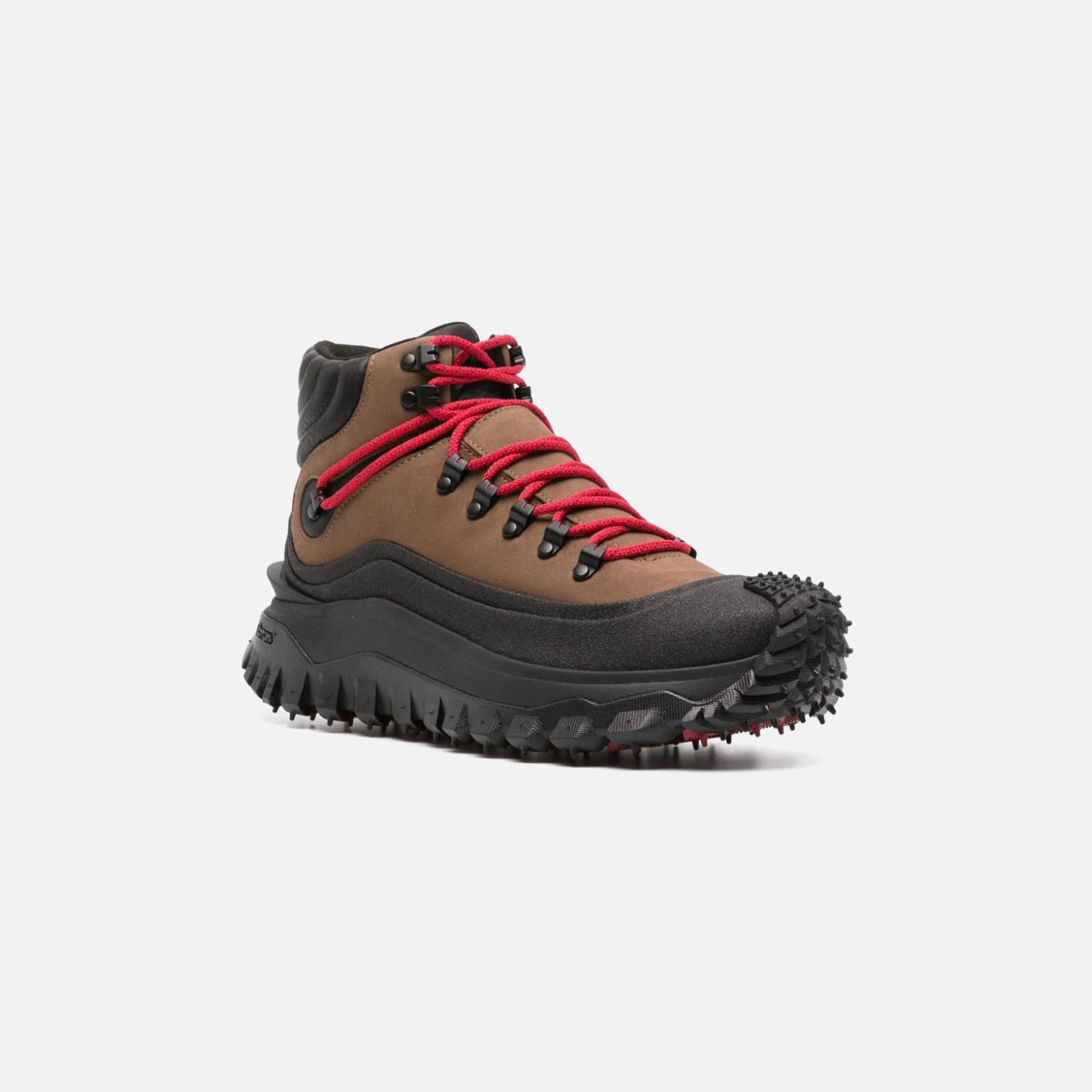 Moncler Trailgrip High GTX High Top Sneakers - Brown / Black