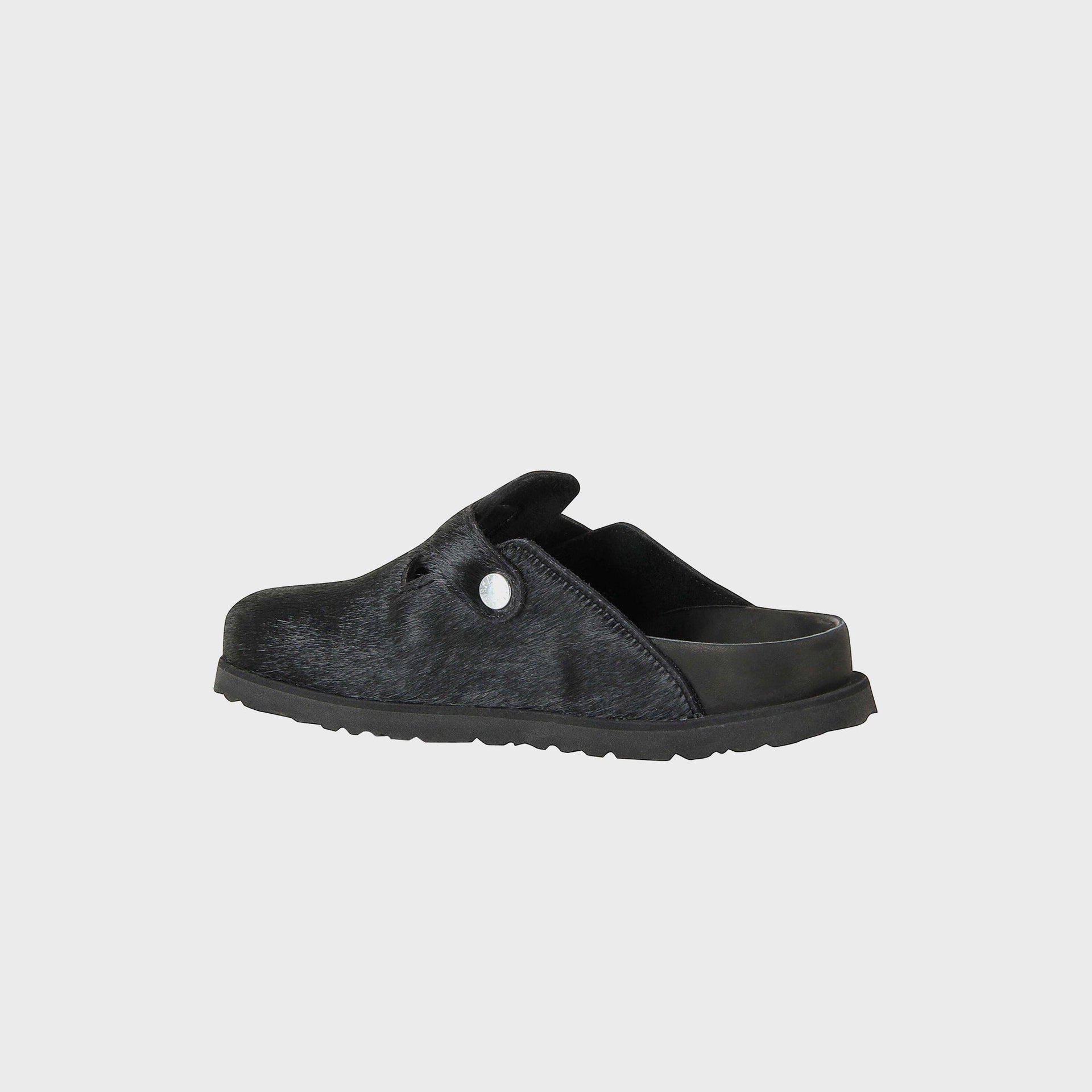 Birkenstock WMNS Boston Pony Hair Exq 1774 - Black