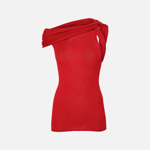 Rick Owens Maglia Twist Top - Cardinal Red