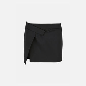 The Attico Cloe Mini Skirt - Black