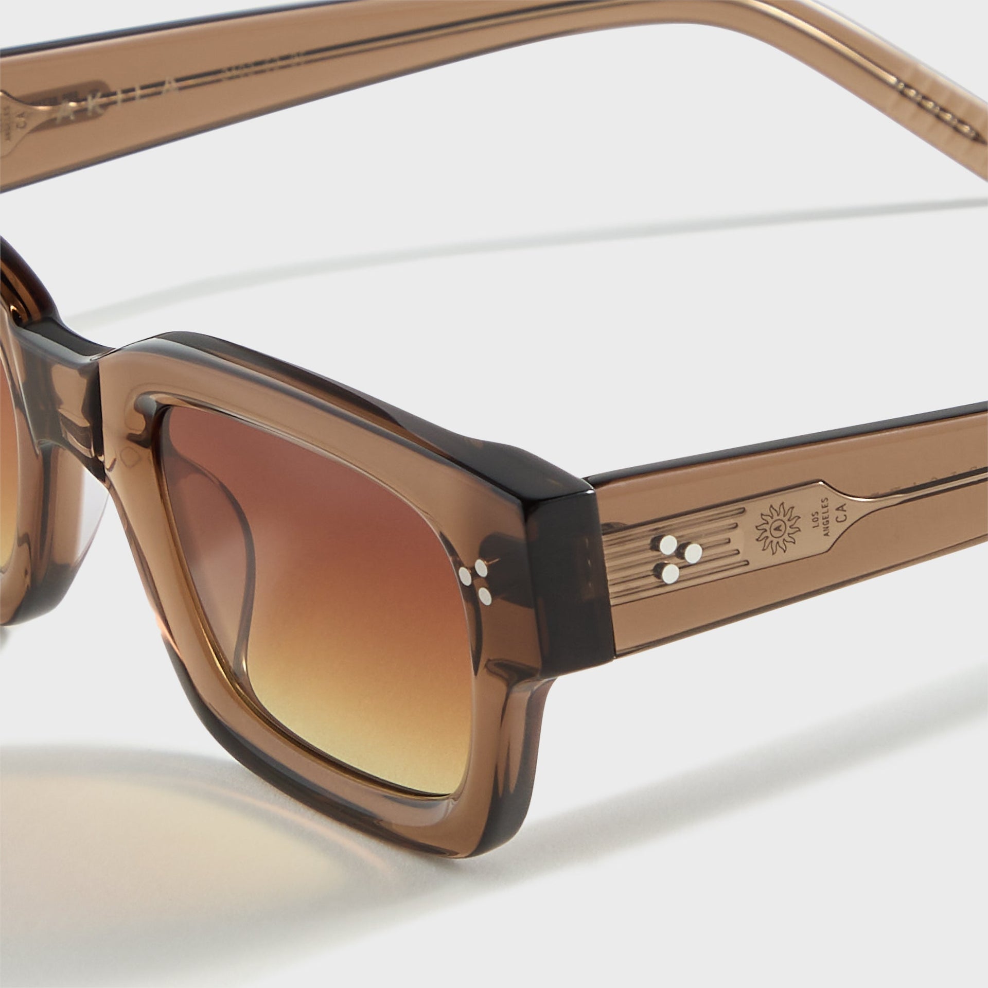 AKILA Syndicate Sunglasses in Brown / Amber Gradient