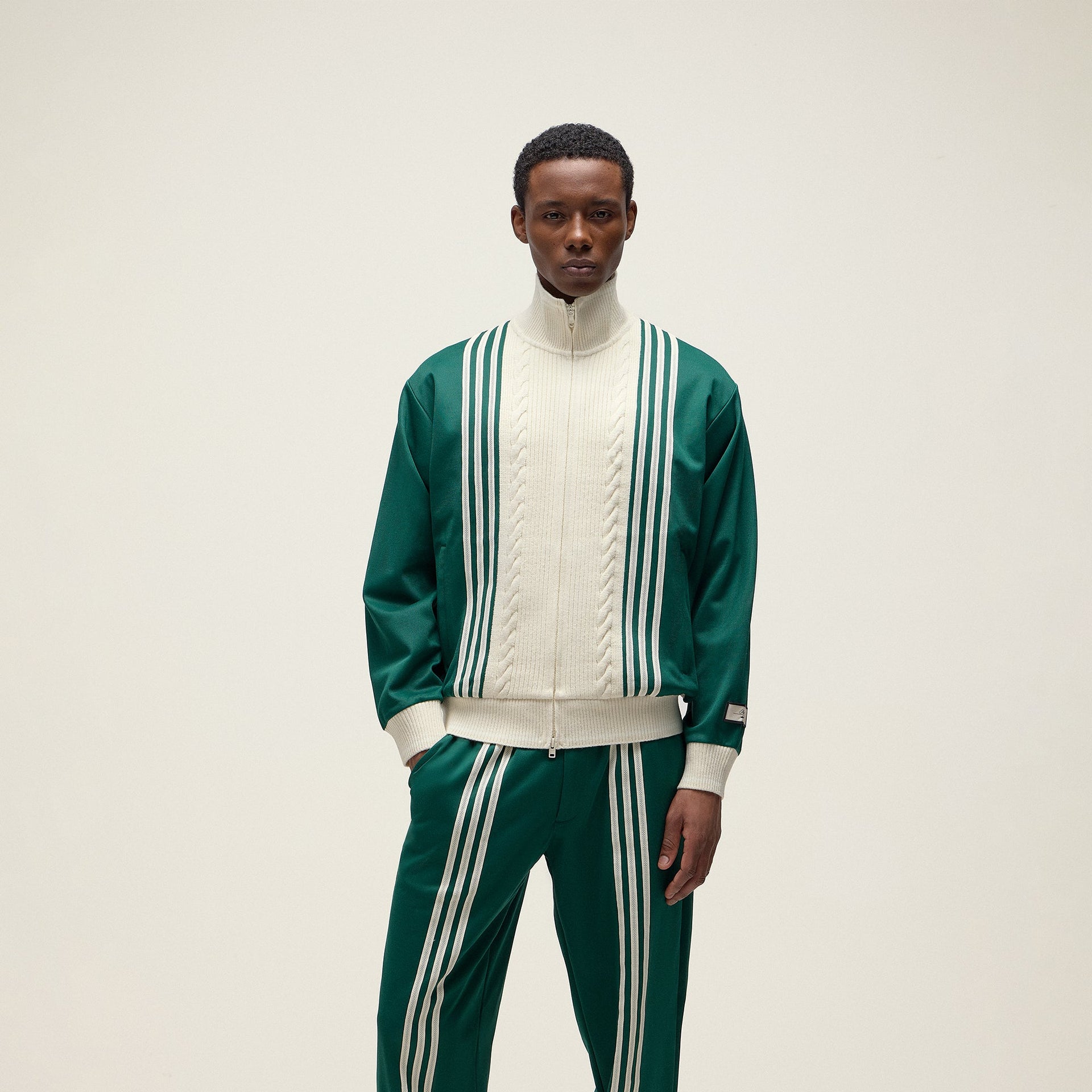 Kith for adidas Football Track Suit Top in Green